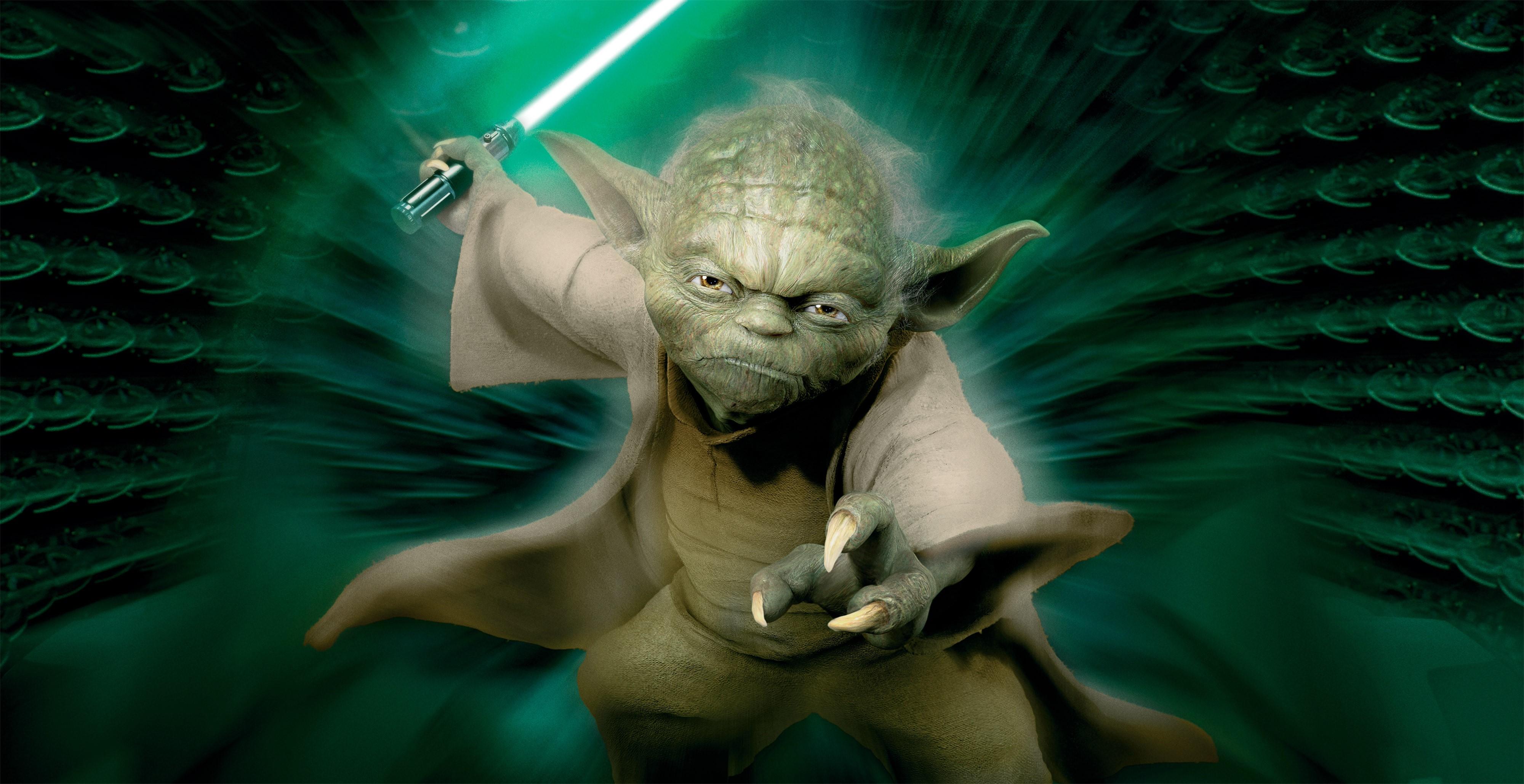4000x2059 Wallpaper / yoda, star wars, hd, 4k free download