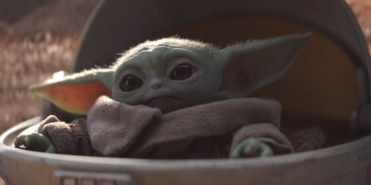 1300x650 Baby Yoda HD Wallpaper