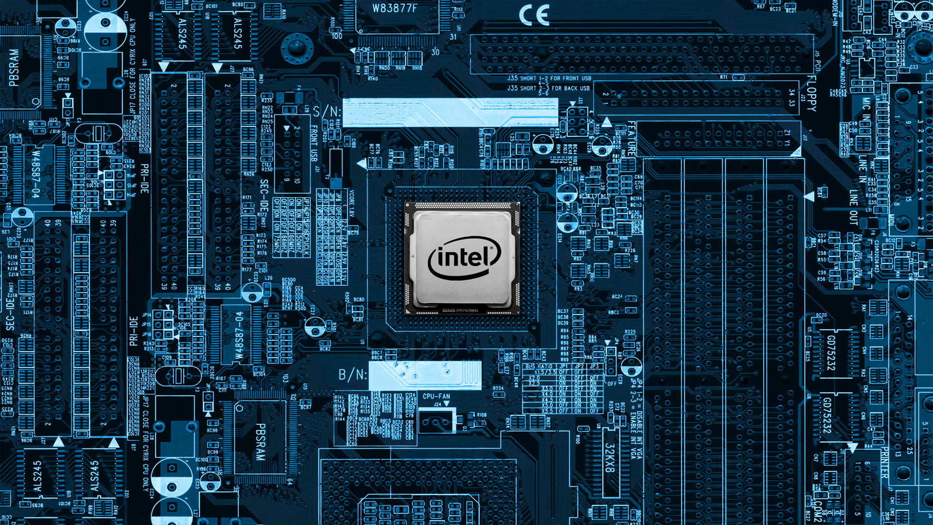 1920x1080 IT, motherboards, computer, Intel Gallery HD Wallpaper