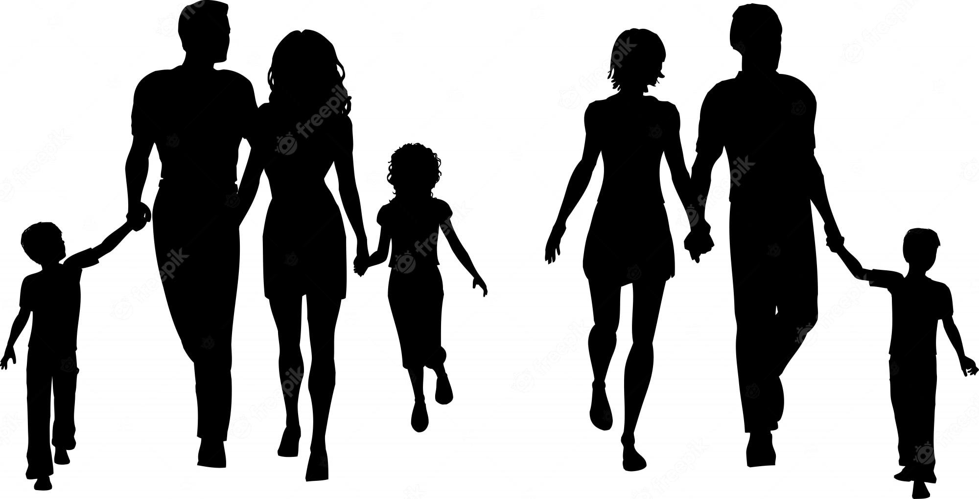 Family Silhouette Wallpapers - Top Free Family Silhouette Backgrounds