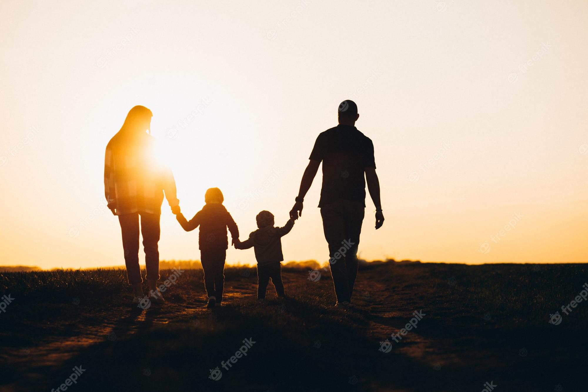 Family Silhouette Wallpapers - Top Free Family Silhouette Backgrounds