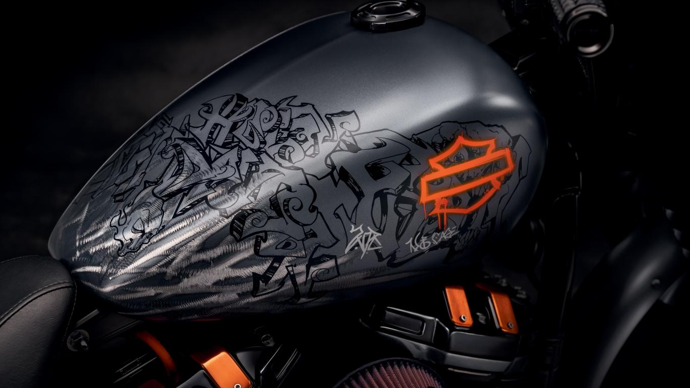 1366x768 Download Wallpaper 1366x768 Motocycle, Harley Davidson, Tablet, Laptop, 1366x768 HD Background, 23336