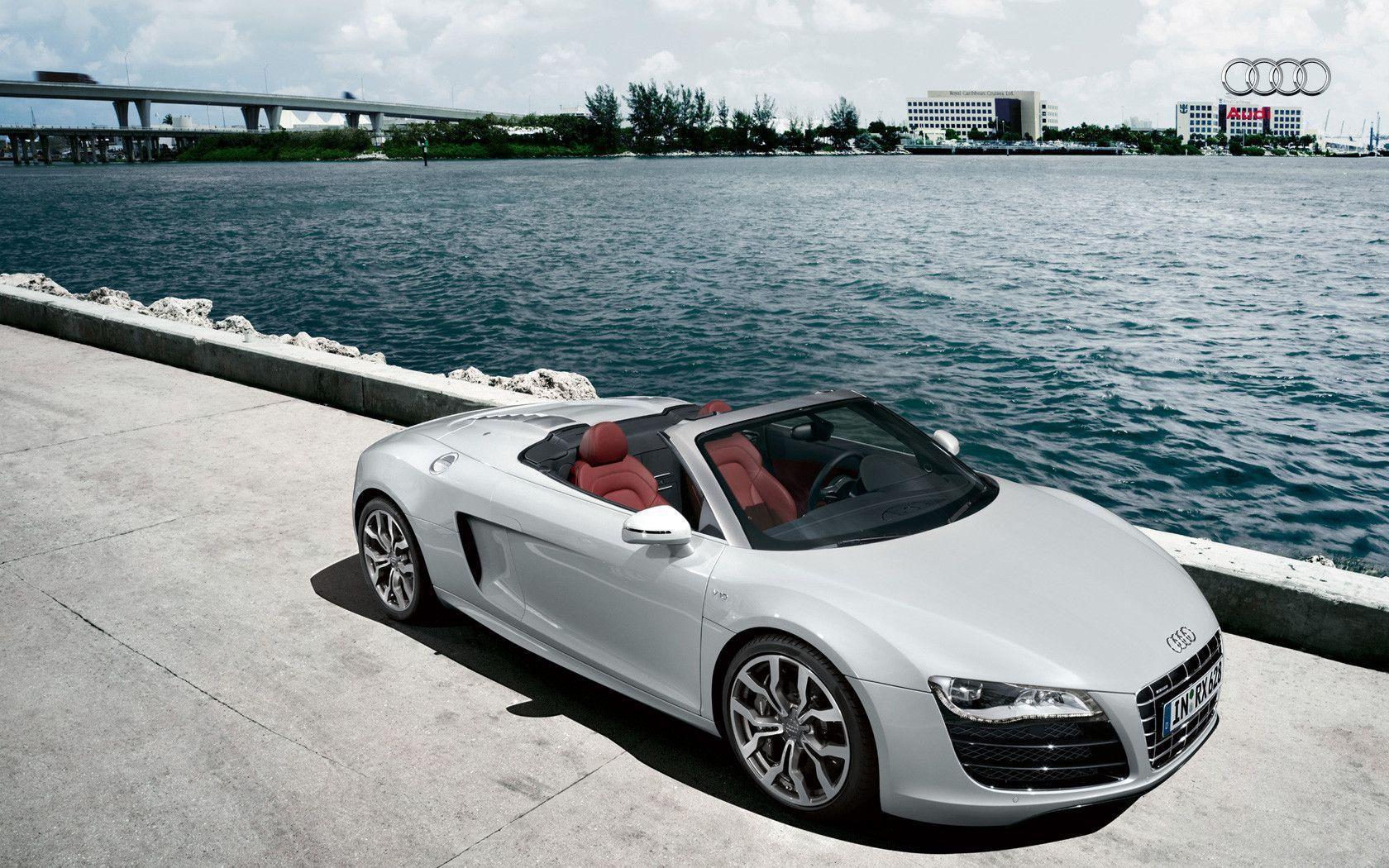 1680x1050 Audi R8 Spyder Wallpaper