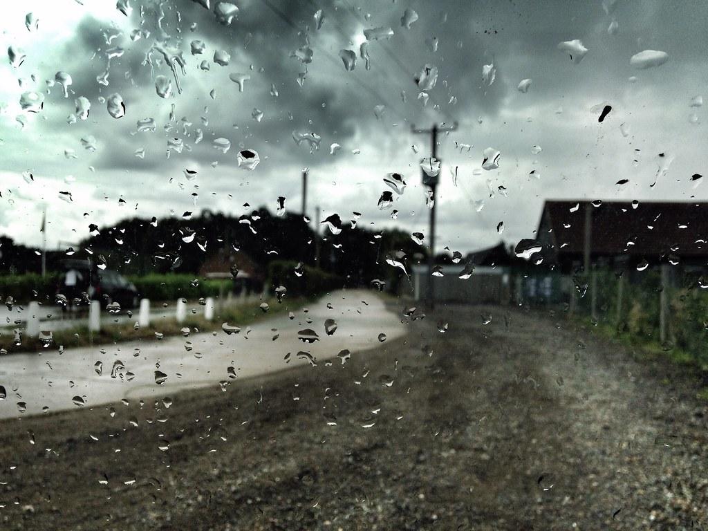 1024x768 Rainy day in Essex, England. #rain #rainy #rainyday #essex