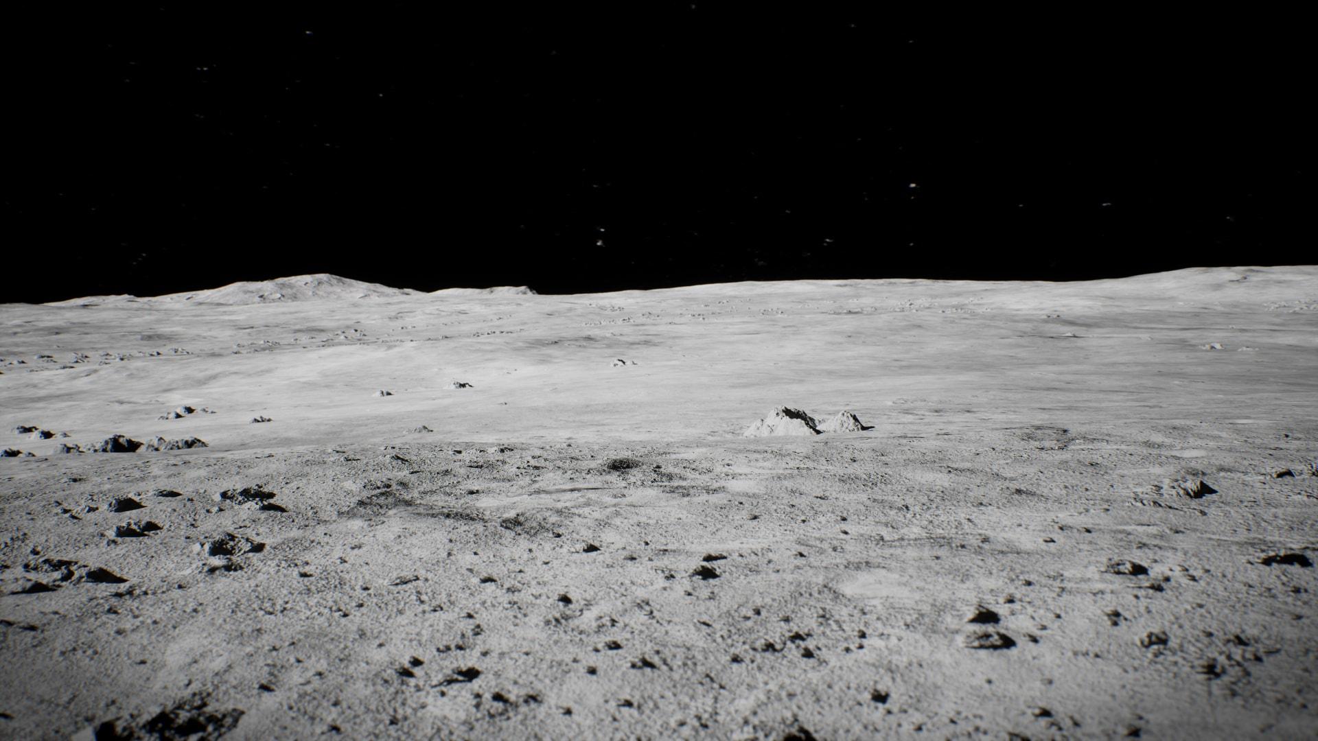 1920x1080 Moon Landscape in Environments