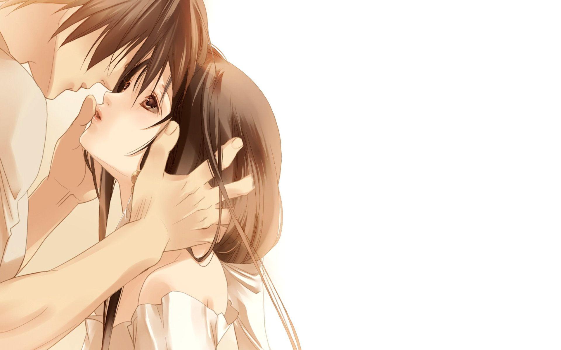 1920x1200 Anime Couple Wallpaper Desktop Background