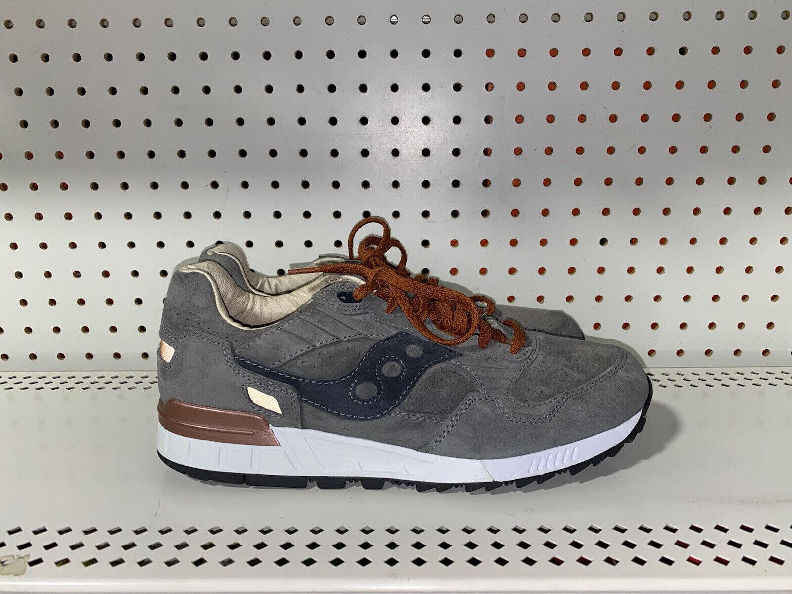 1600x1200 Saucony Shadow 5000 Weathered Mens Athletic Running Shoes Size 11.5 Gray Orange