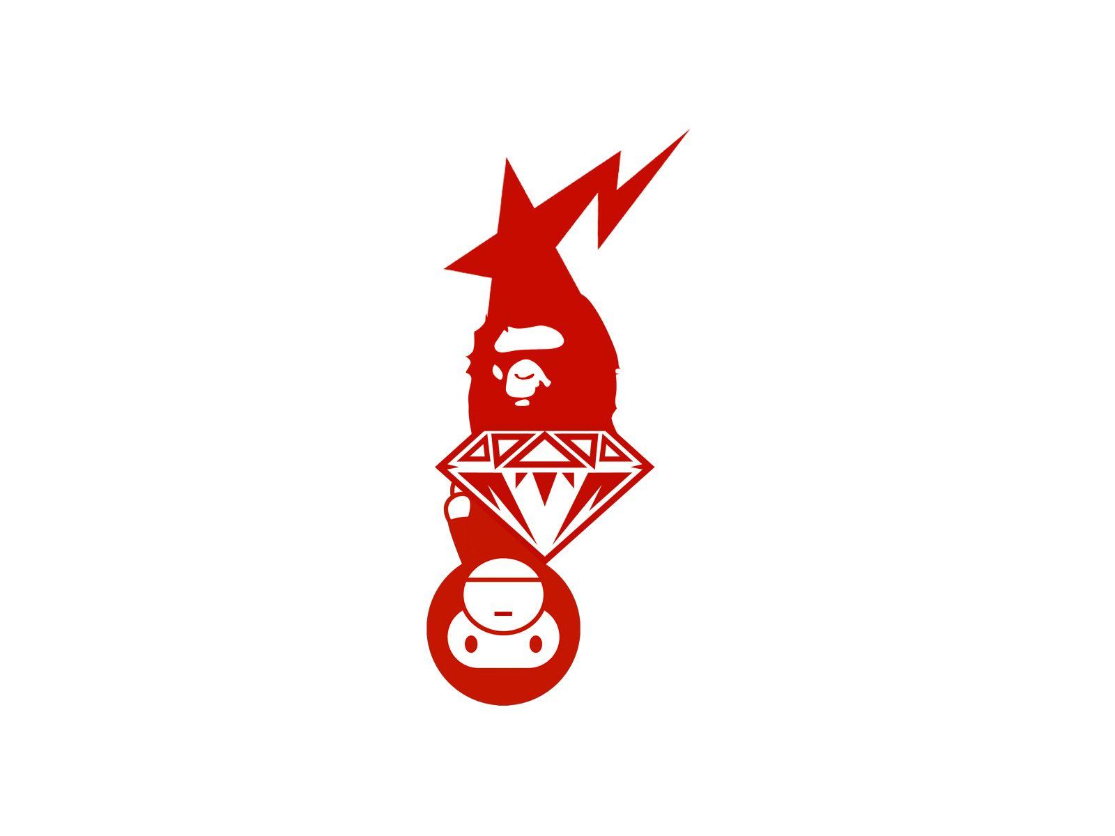 1600x1200 Bape star Logos