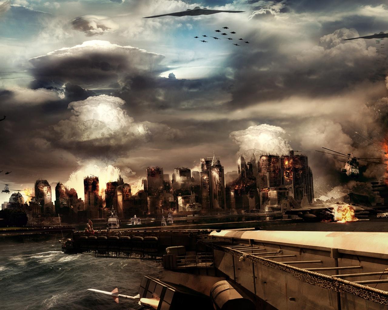 1280x1024 Destruction, game, gamer, games, scenes desktop PC and Mac wallpaper