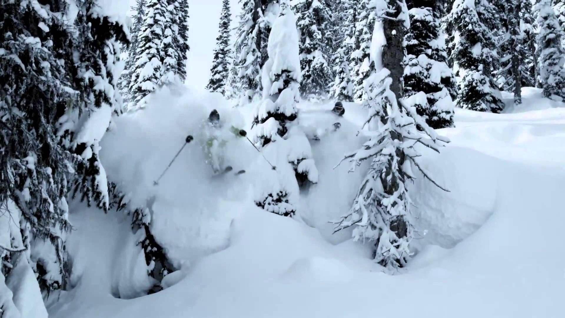 1920x1080 THIS IS POWDER SKIING. Ski & snow. Skiing, Snowboarding, Powder