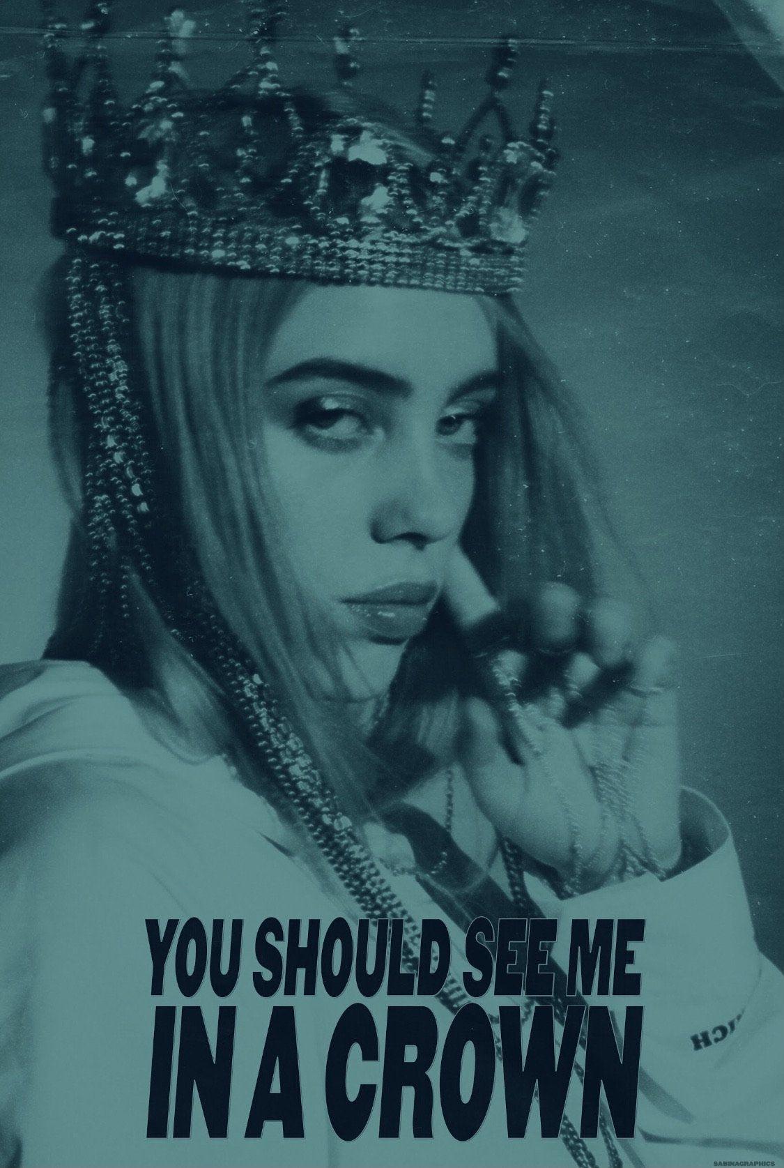 Billie Eilish Crown Wallpapers Top Free Billie Eilish Crown