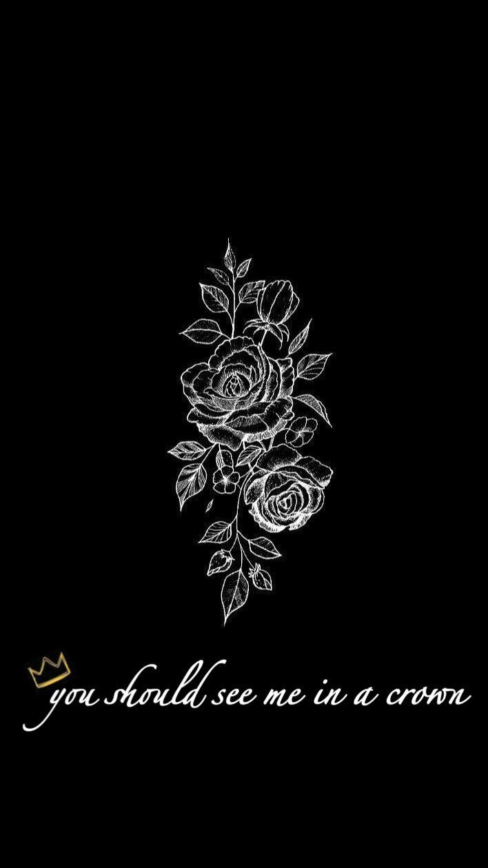 708x1259 Billie Eilish Sherlock Lyric Wallpaper. Wallpaper Background, Christmas Wallpaper Background, Billie Eilish