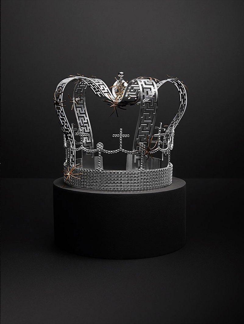801x1063 Billie Eilish Updates replica of the crown worn by billie in the “you should see me in a crown” vertical video will be displayed this saturday at a @Spotify