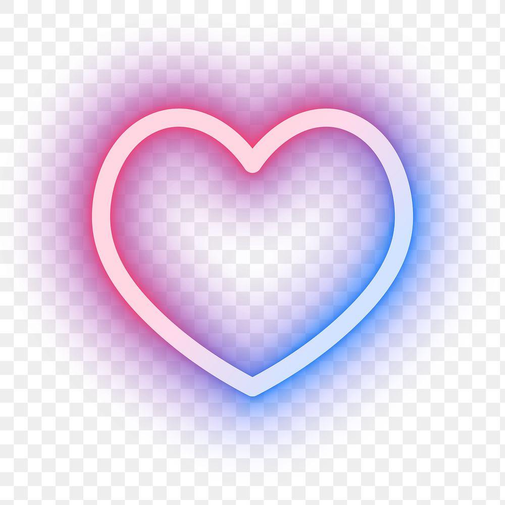 1000x1000 Neon Heart Image Wallpaper