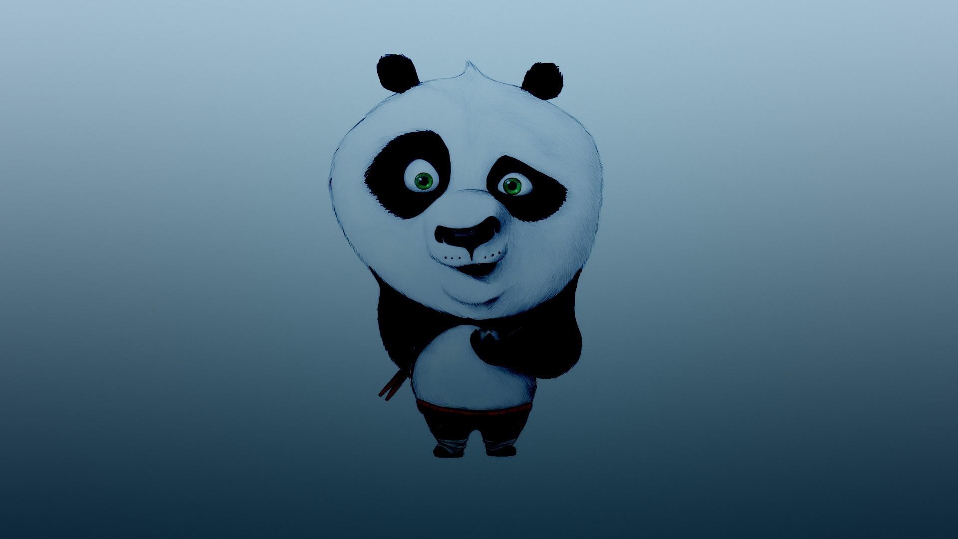 1920x1080 Mobile wallpaper: Cartoon, Background, Panda Kung Fu, 27724 download the picture for free