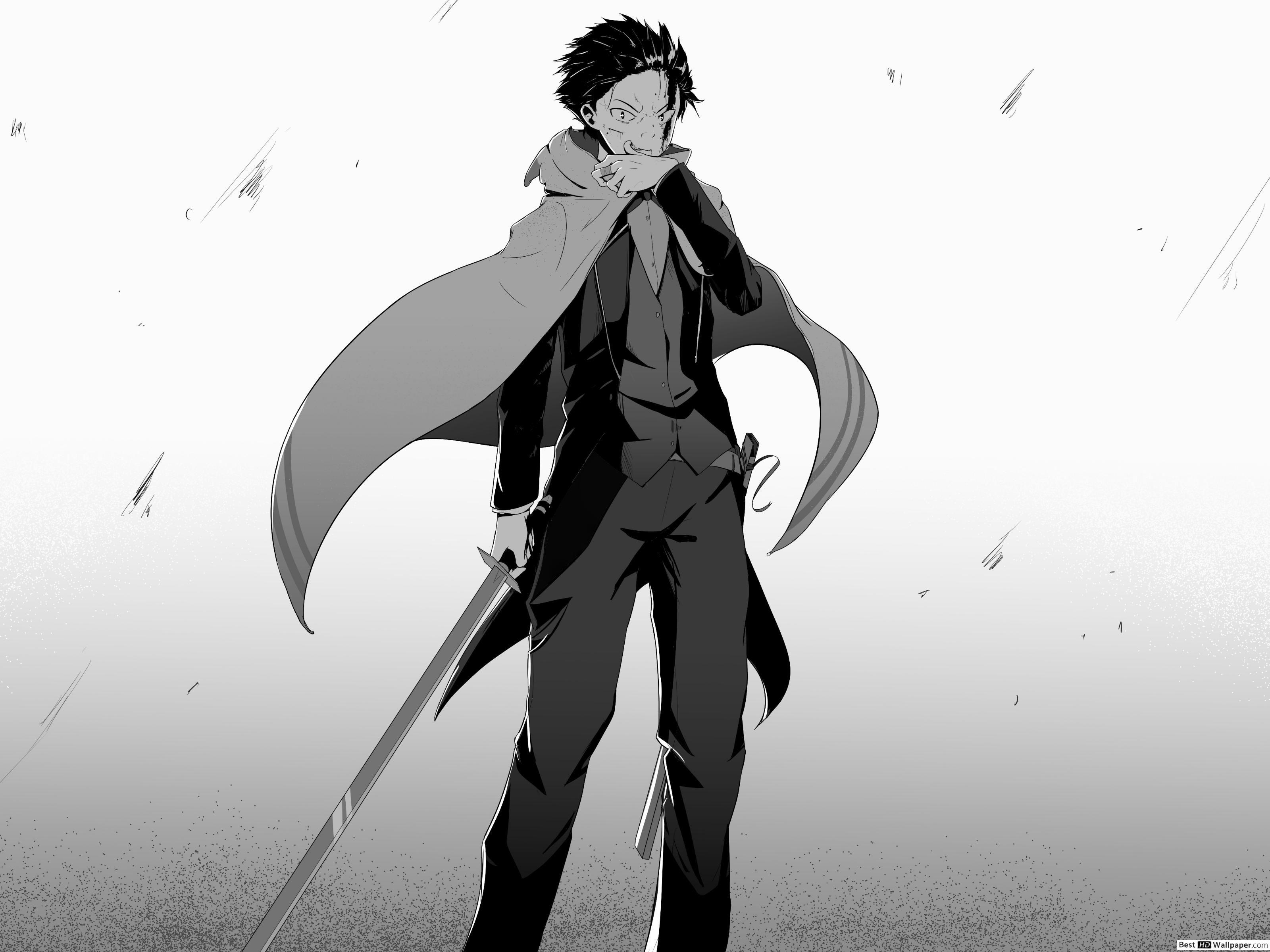 3200x2400 Subaru Re Zero Wallpaper
