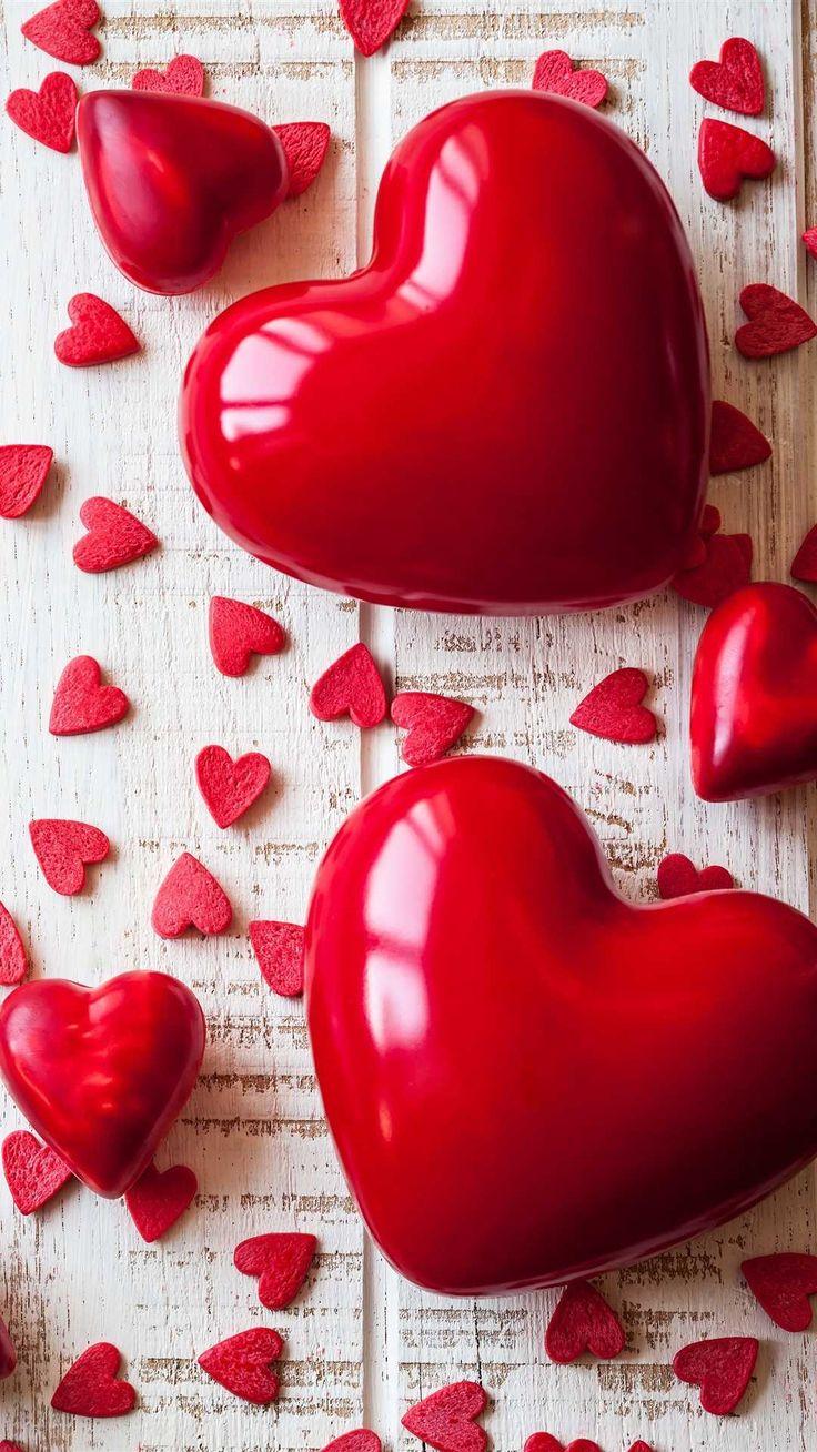 736x1308 Love Heart Wallpaper Discover more Heart, Love, Love Heart, Red Heart, Romantic wallpaper.. Dibujos de corazones, Corazones, Imagenes de marcos