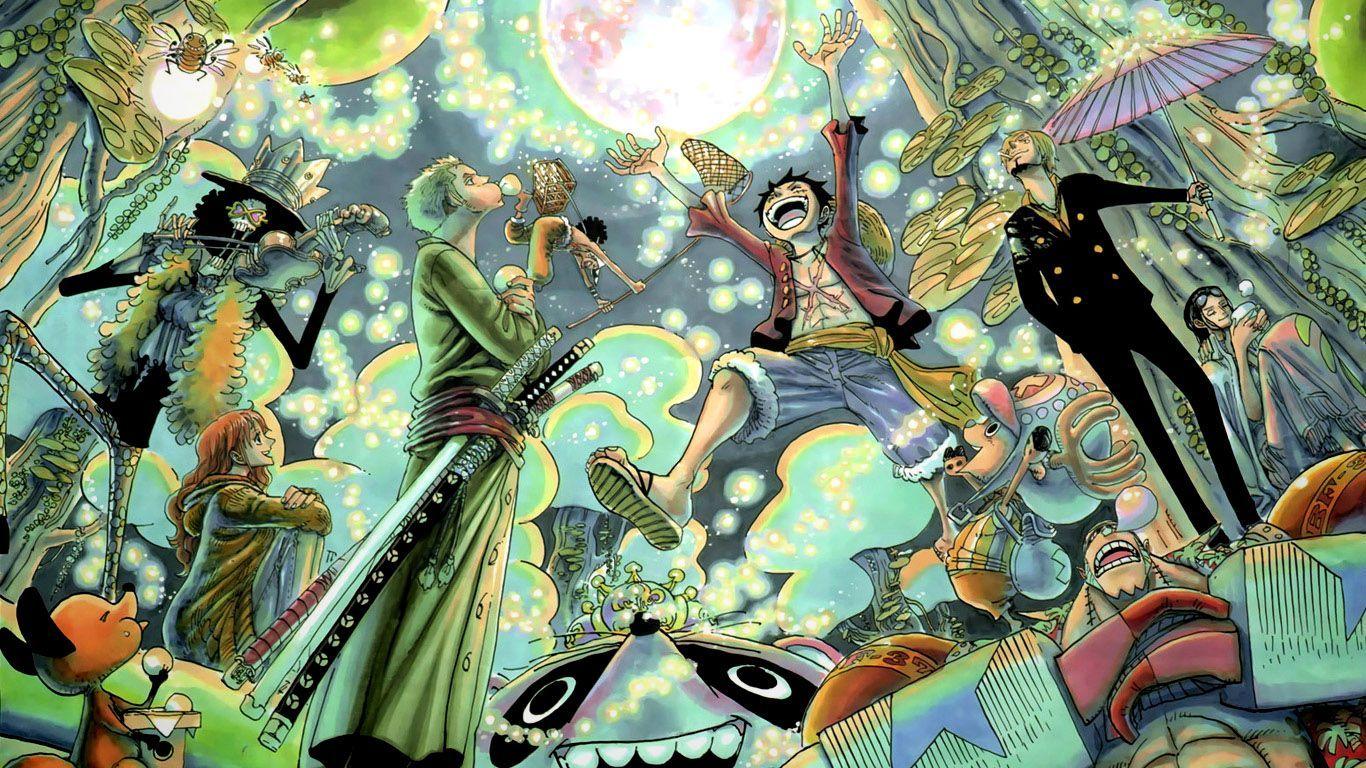1366x768 One Piece Wallpaper HD for Desktop