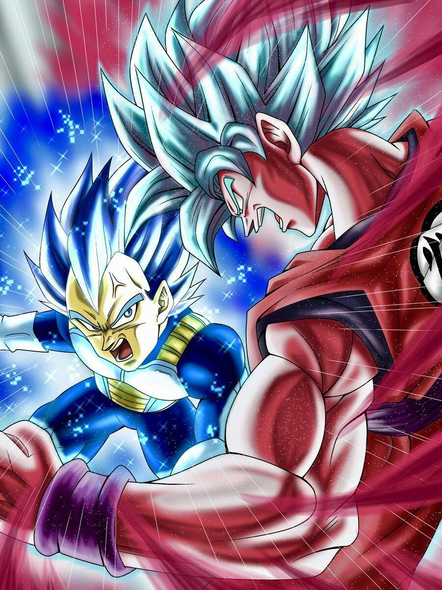 goku kaioken vegeta