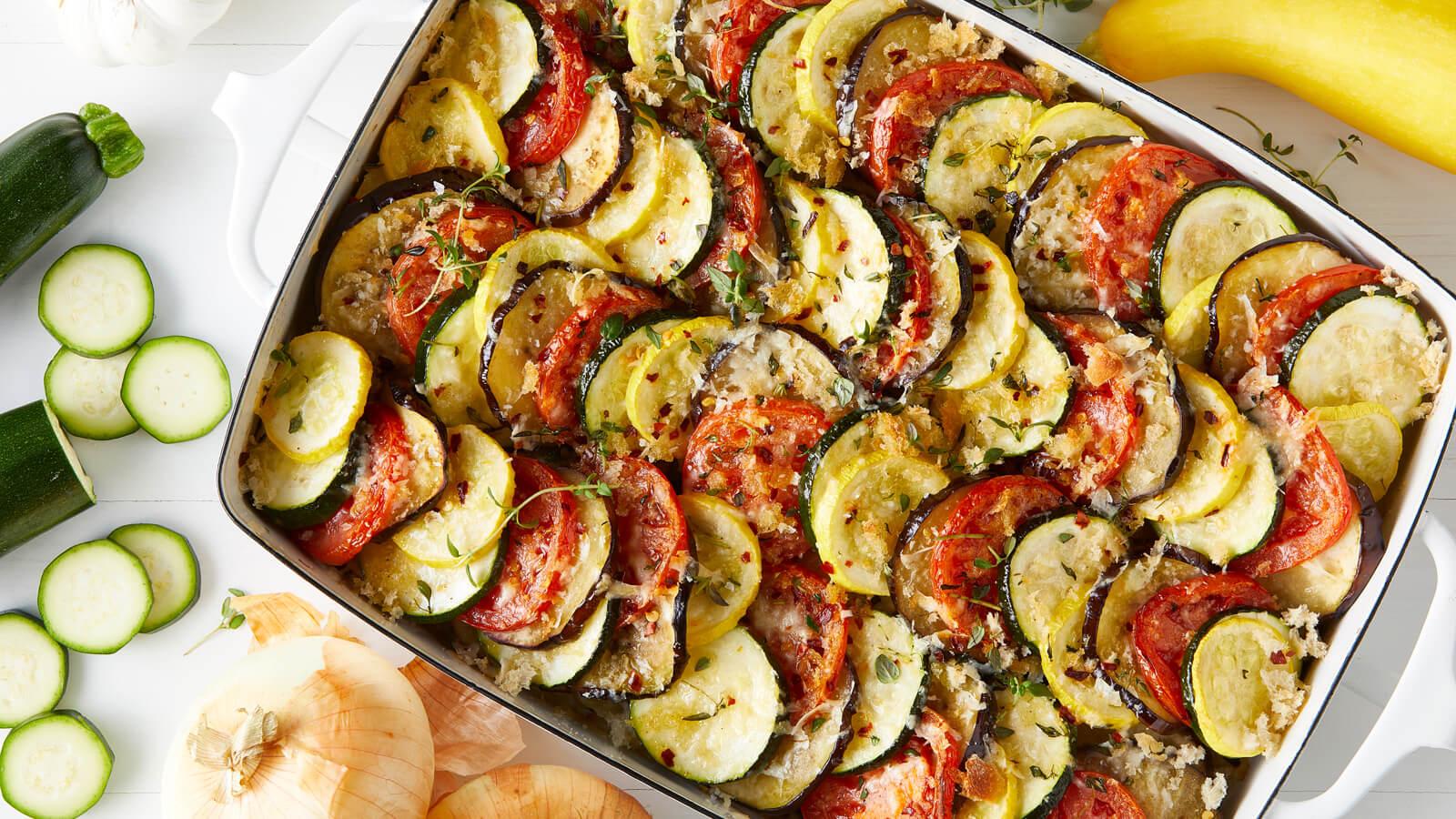 1600x900 Grill Baked Ratatouille Casserole. Recipe. The Fresh Market