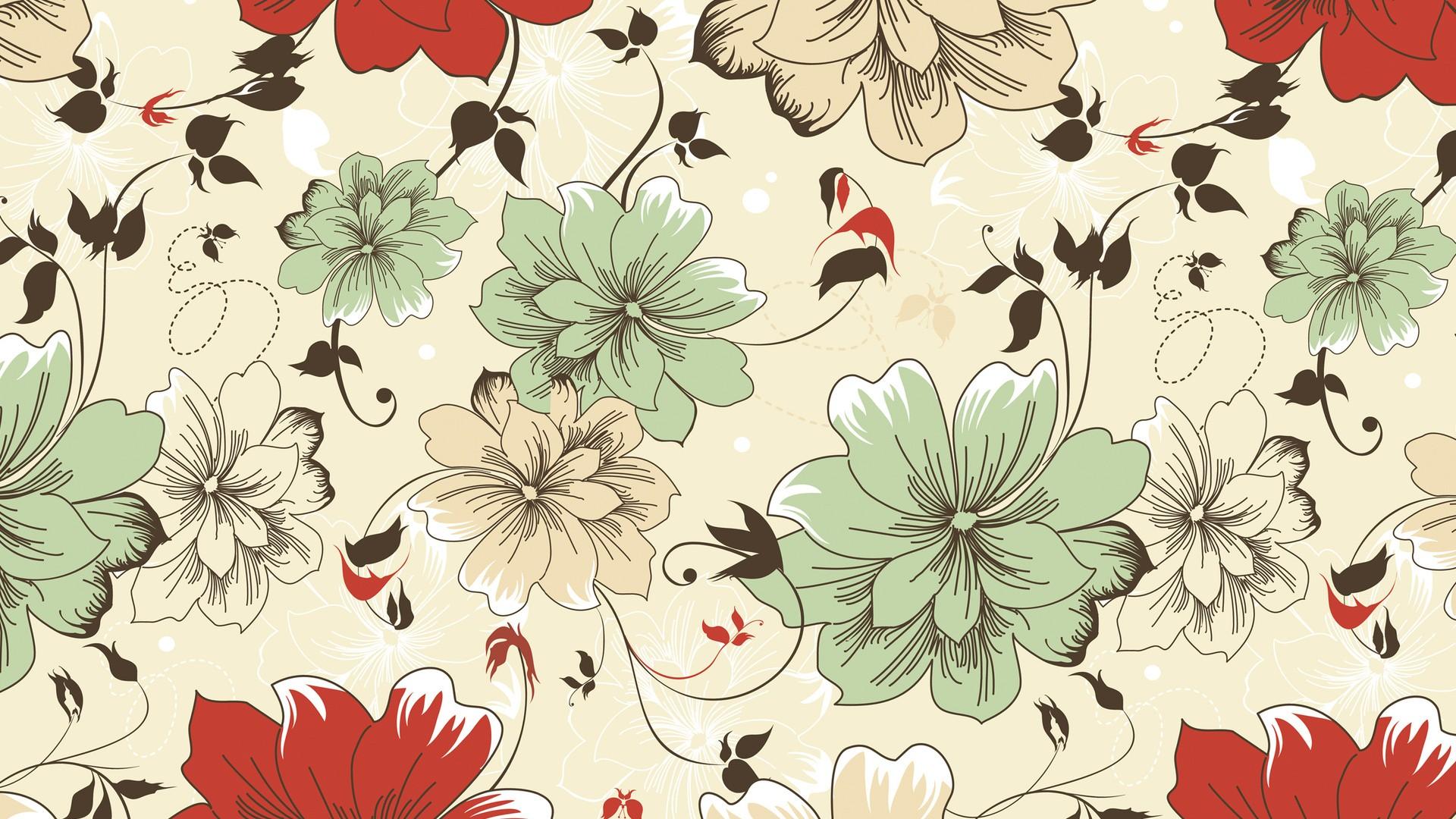 1920x1080 patterns, Floral, Texture Wallpaper HD / Desktop and Mobile Background