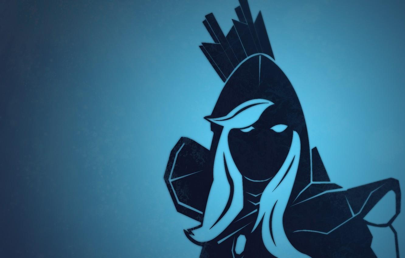 1332x850 Wallpaper Wallpaper, blue, dota drow ranger image for desktop, section игры