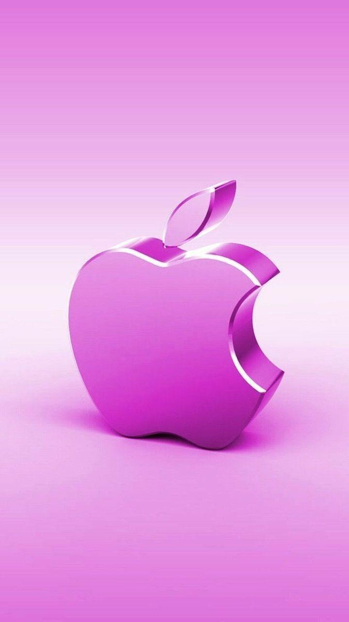 Purple Apple Logo Wallpapers - Top Free Purple Apple Logo Backgrounds ...