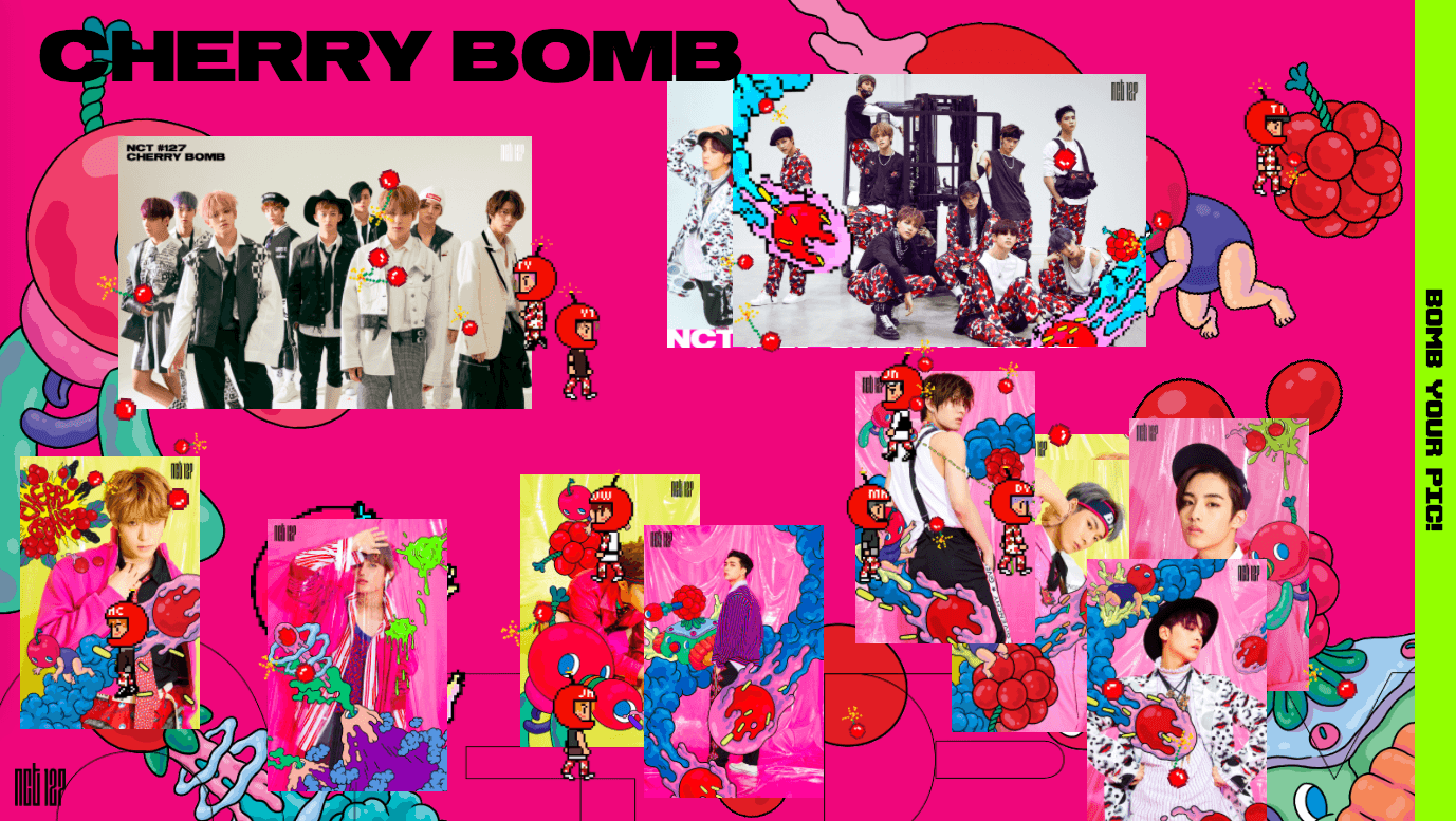 NCT 127 Cherry Bomb Wallpapers - Top Free NCT 127 Cherry Bomb ...