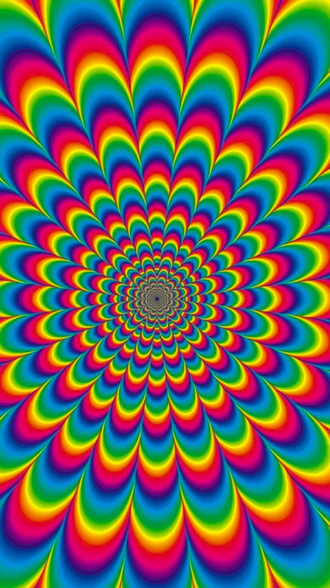 1080x1920 Wallpaper / Abstract Illusion Phone Wallpaper, Psychedelic, 1080x1920 free download