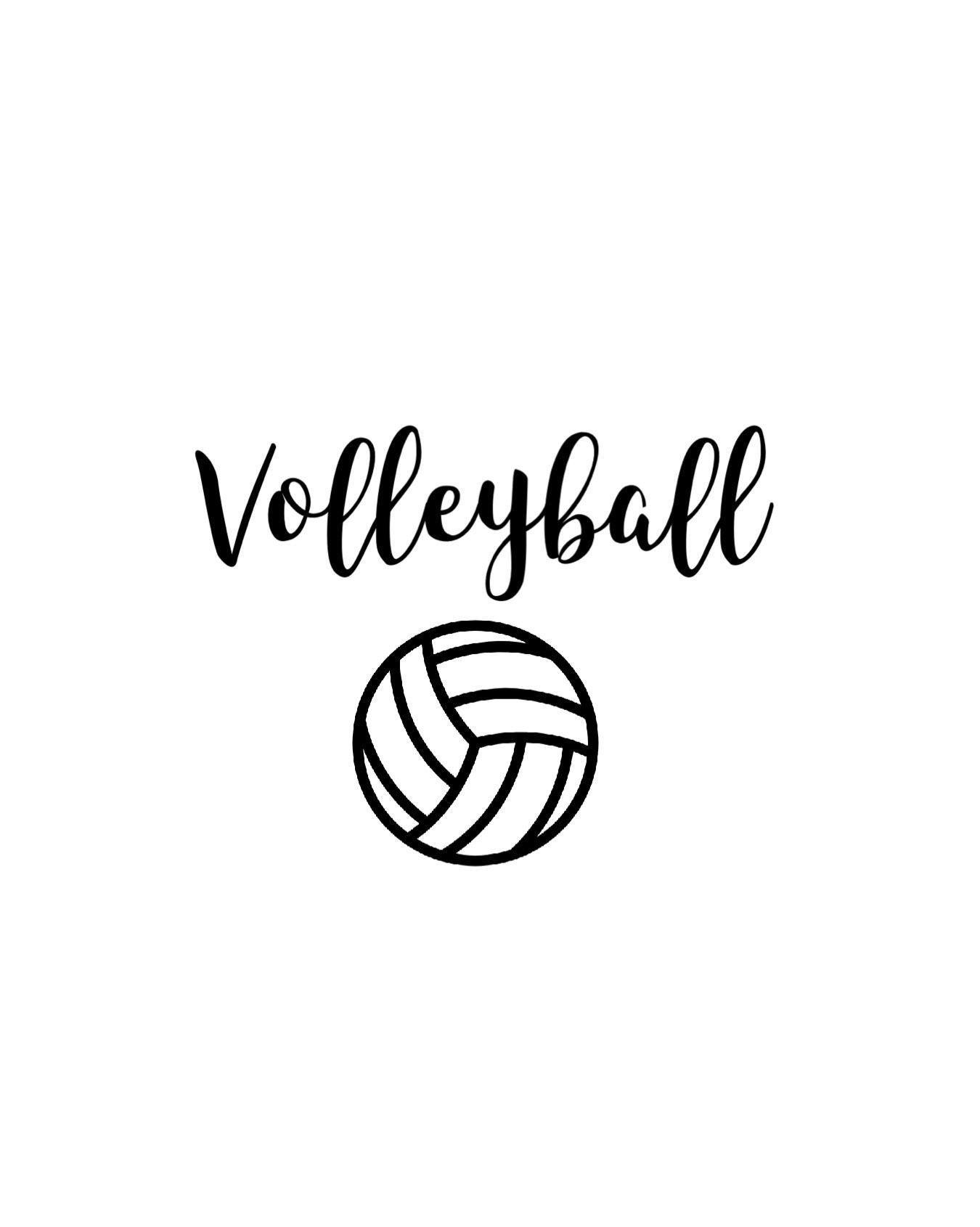 1350x1690 Aesthetic Volleyball Wallpaper