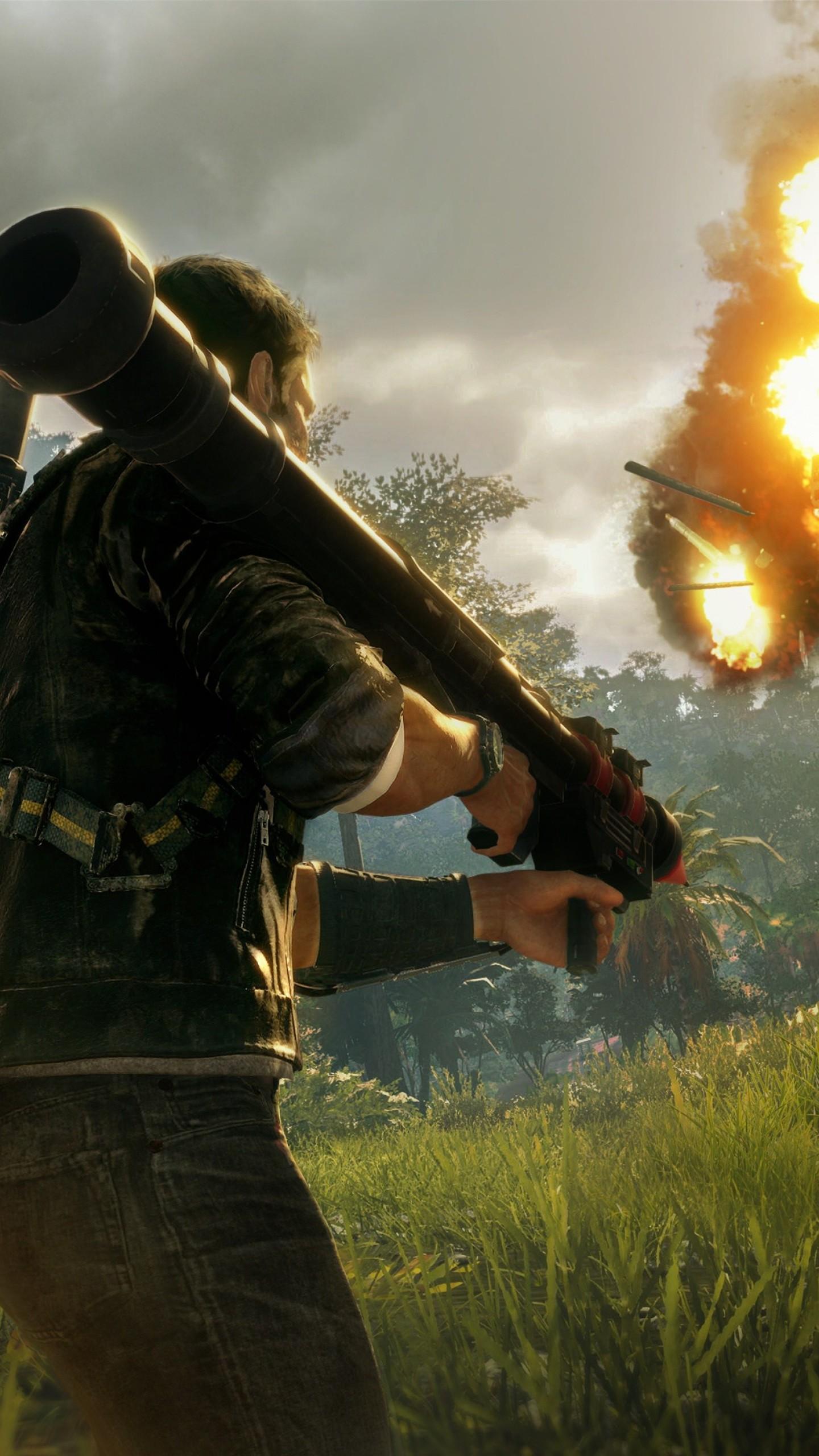 1440x2560 Wallpaper Just Cause E3 screenshot, 4K, Games