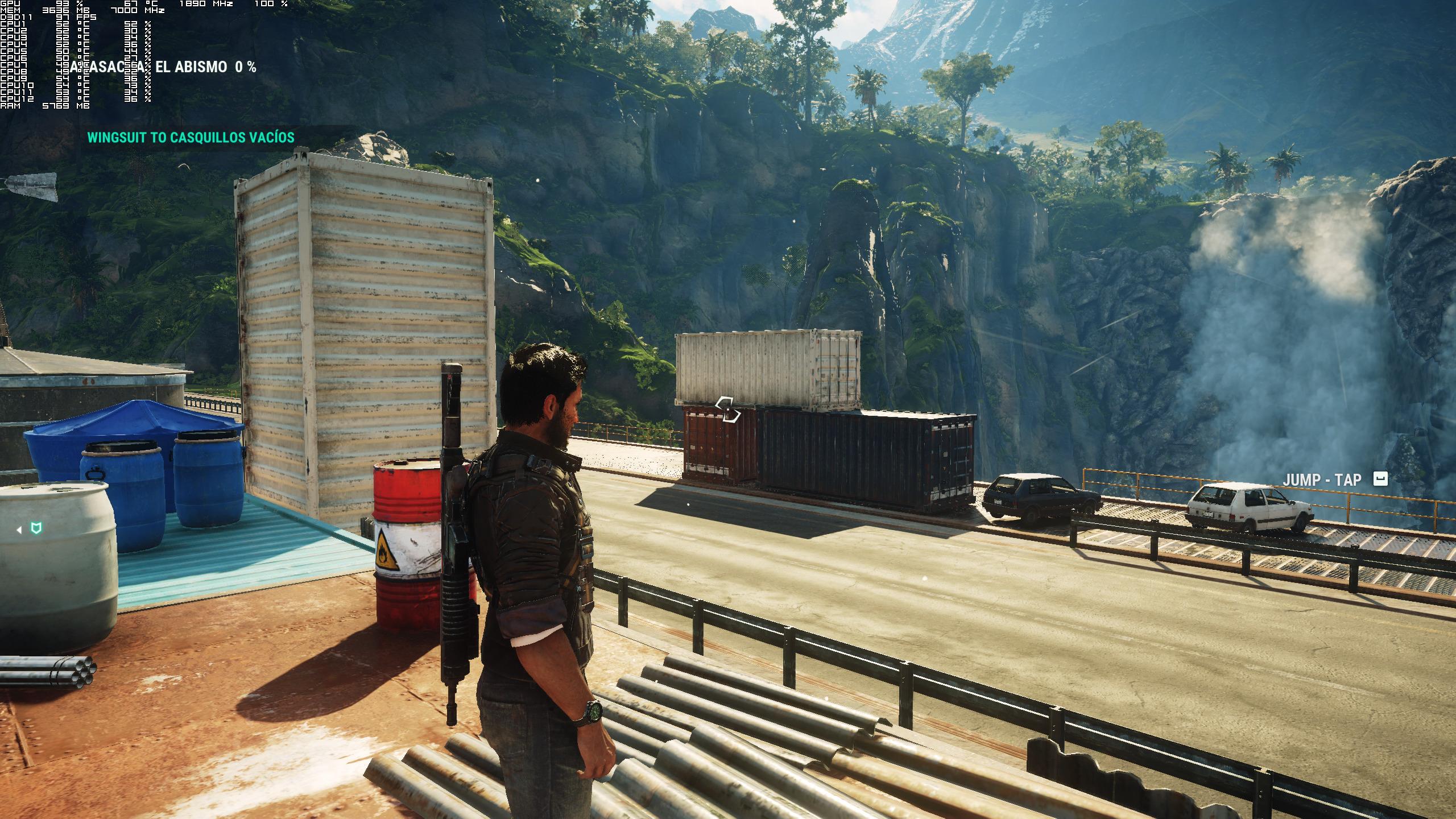 2560x1440 NVIDIA GeForce RTX2080Ti Unable To Run Just Cause 4 With 60fps On Very High Max Settings In 4K
