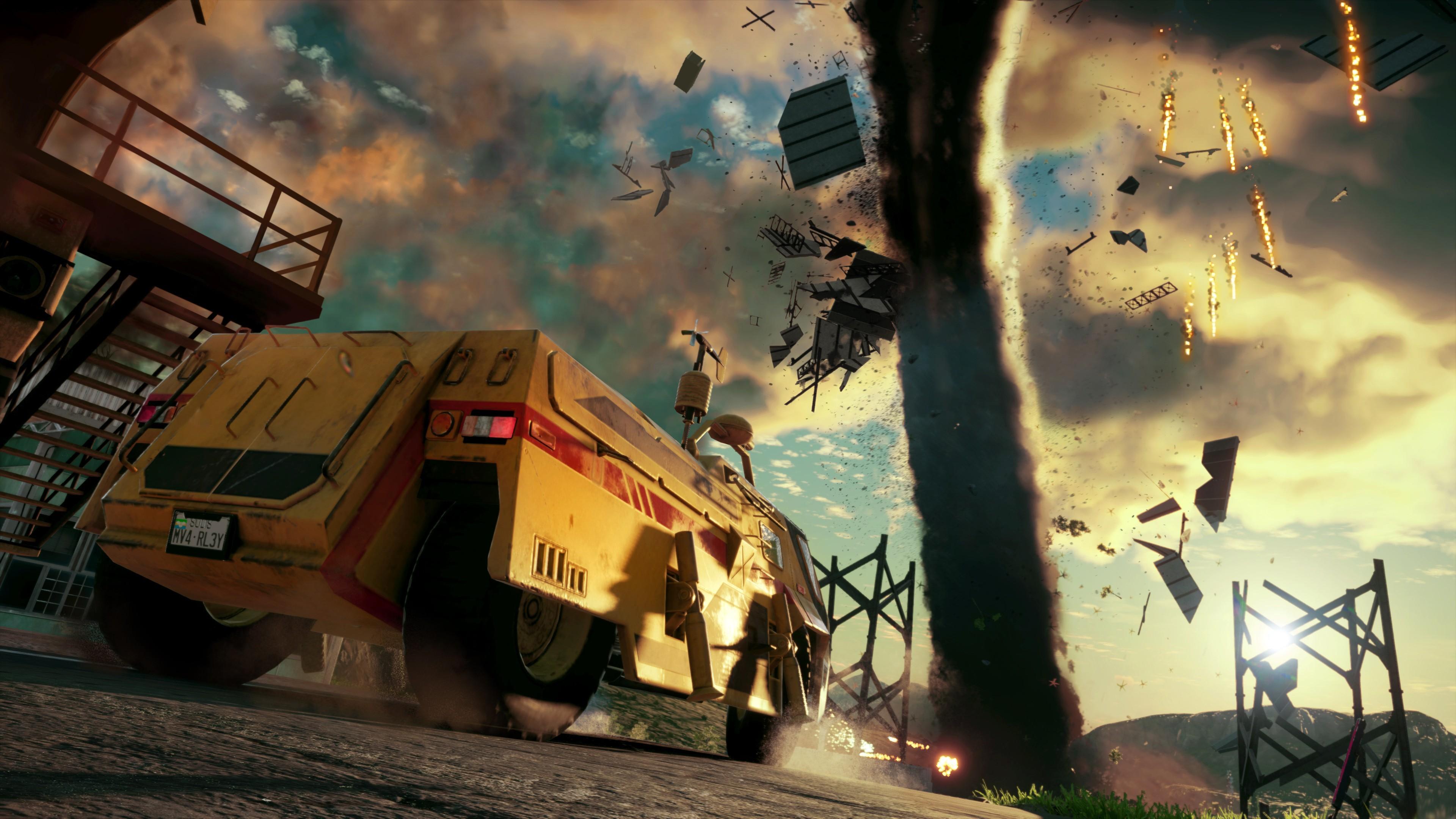 3840x2160 Wallpaper Just Cause Gamescom screenshot, 4K, Games