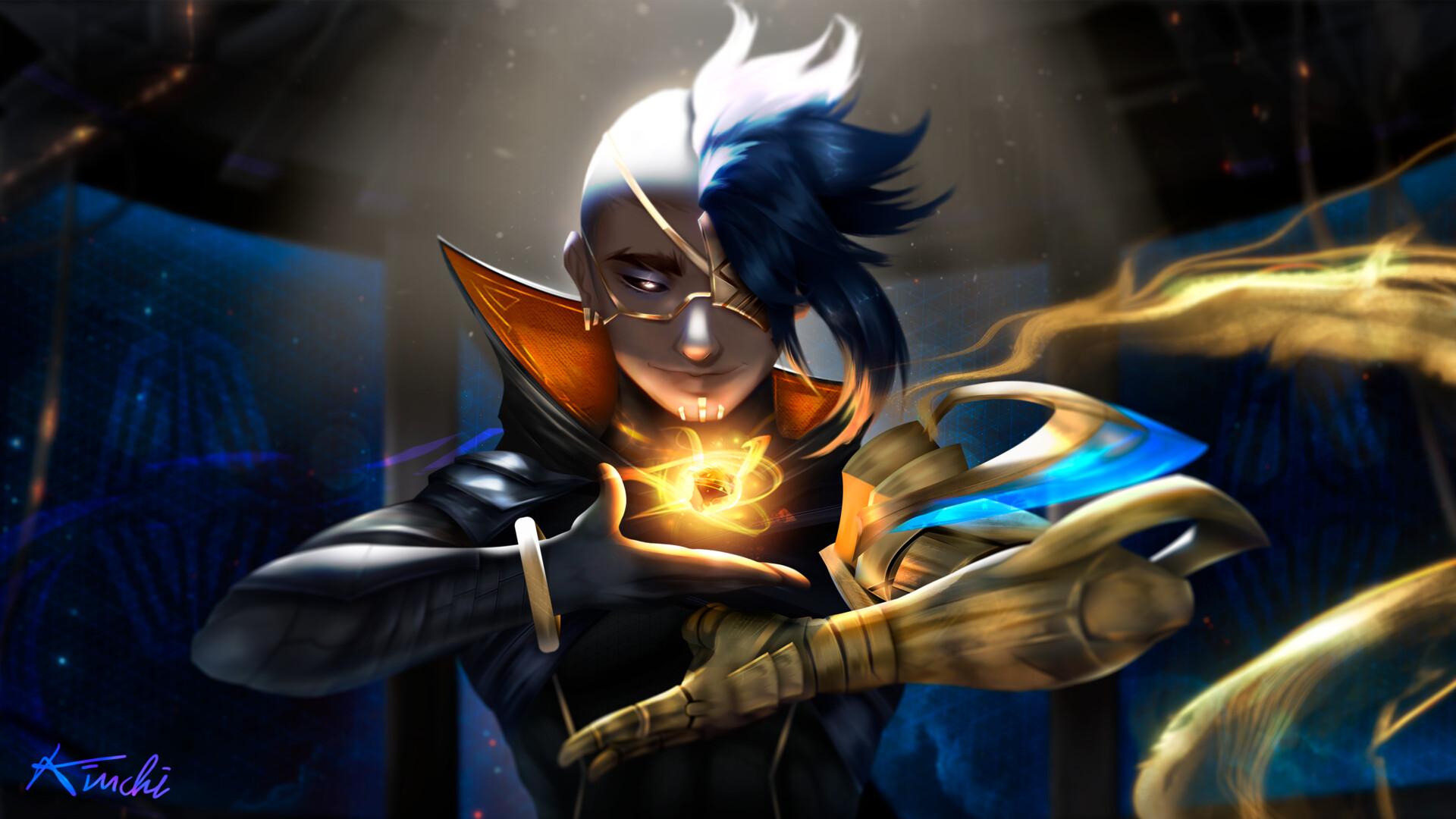 1920x1080 Odyssey Kayn Fan Splash Art