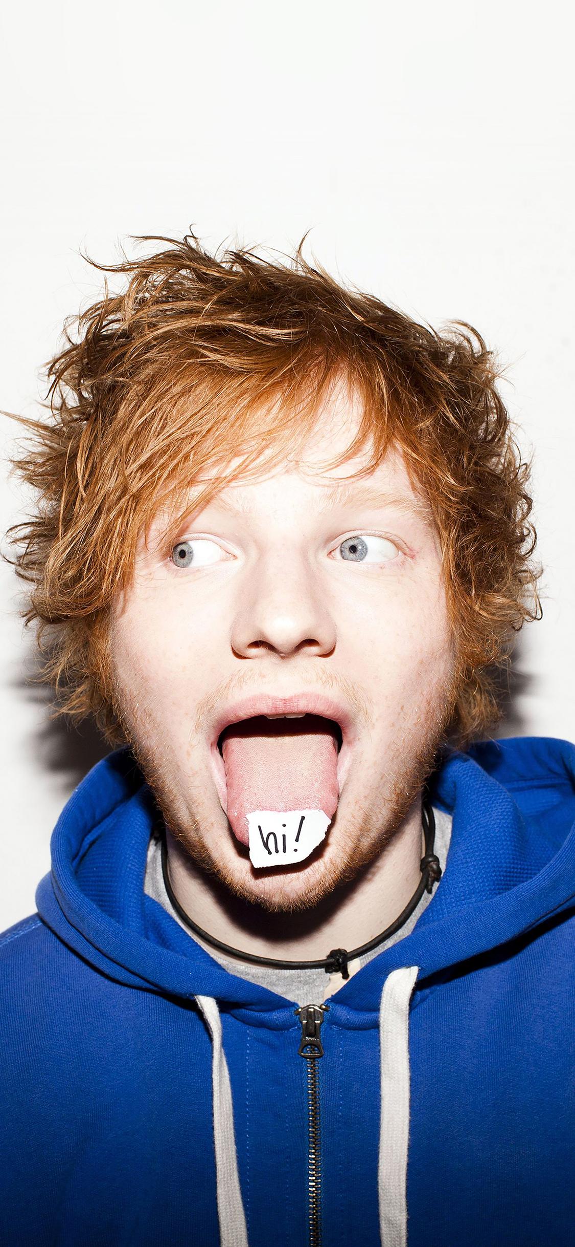 1125x2436 iPhoneXpapers sheeran singer songwriter