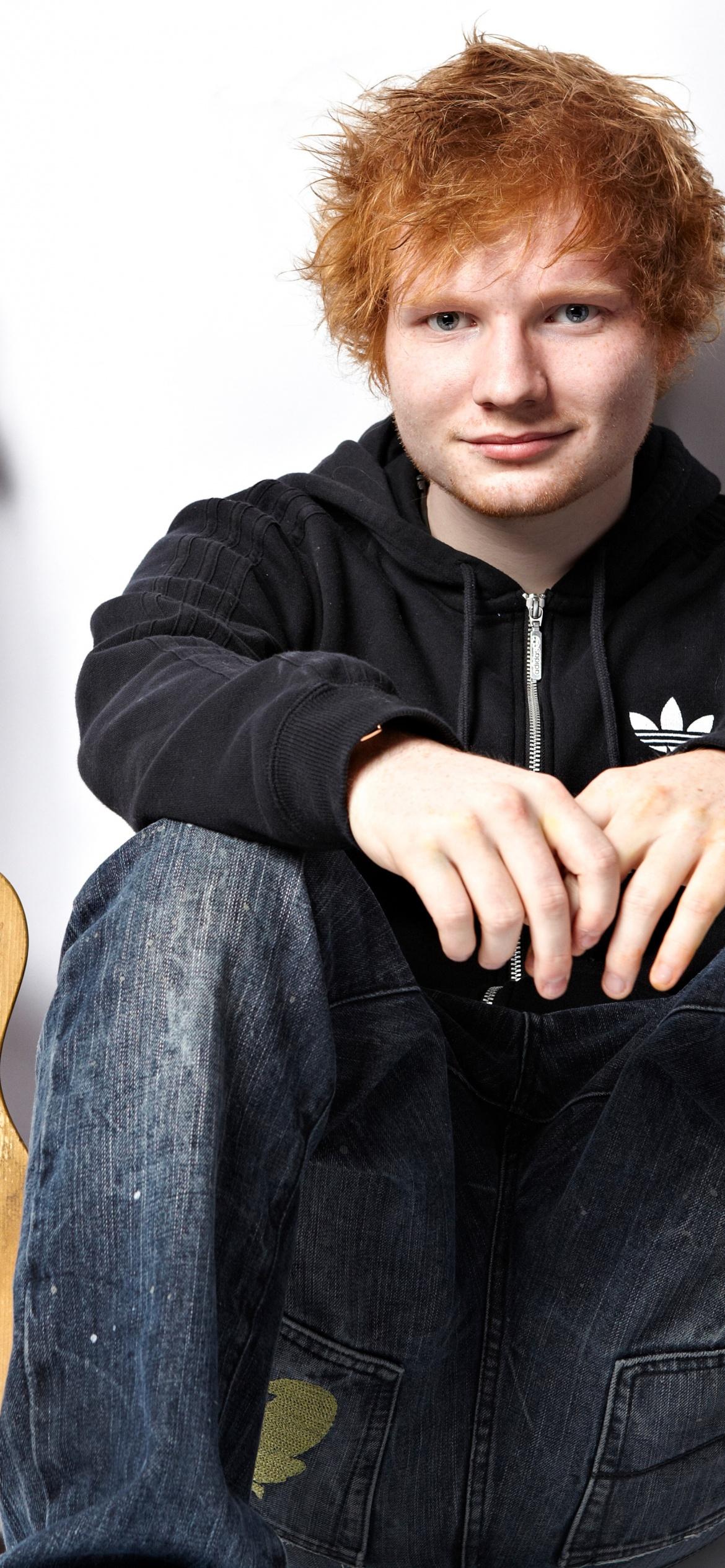 1170x2532 Ed Sheeran Wallpaper 4K, English singer, Guitar, Music