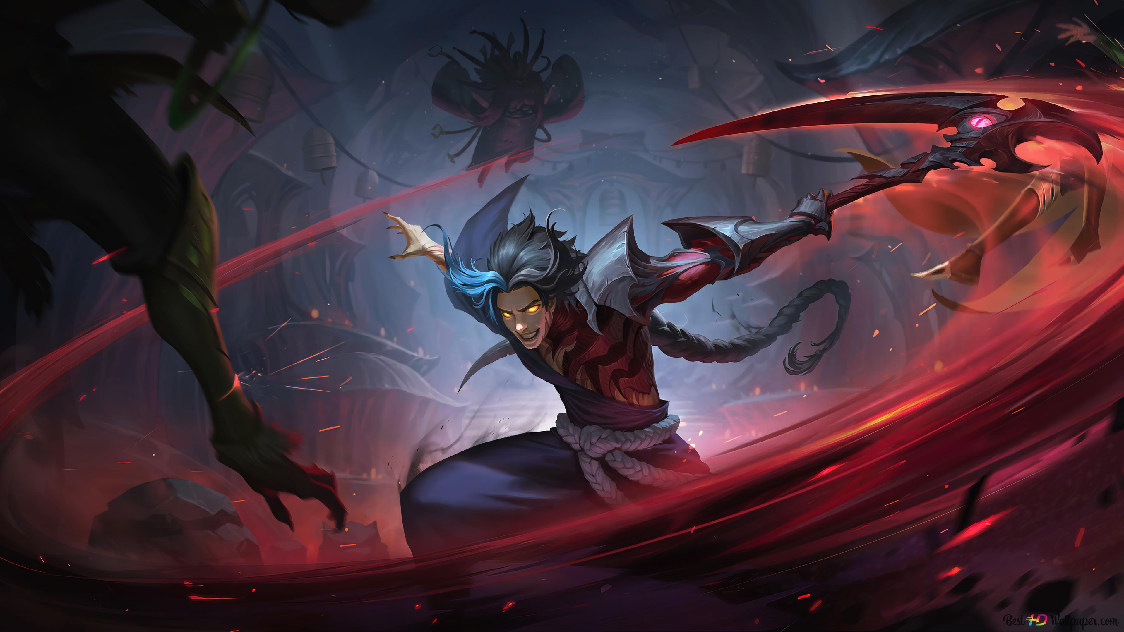 3840x2160 Runeterran 'Kayn' of Legends (LOL) 4K wallpaper download