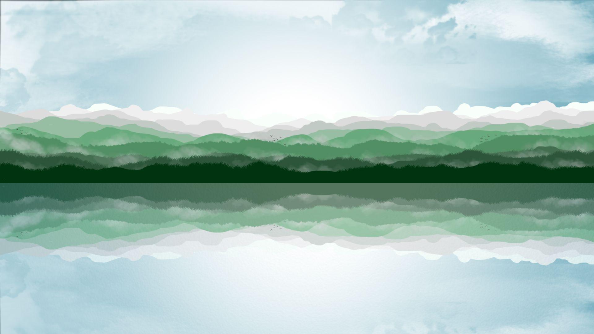 1920x1080 imaginary vietnam scenery [1920x1080]