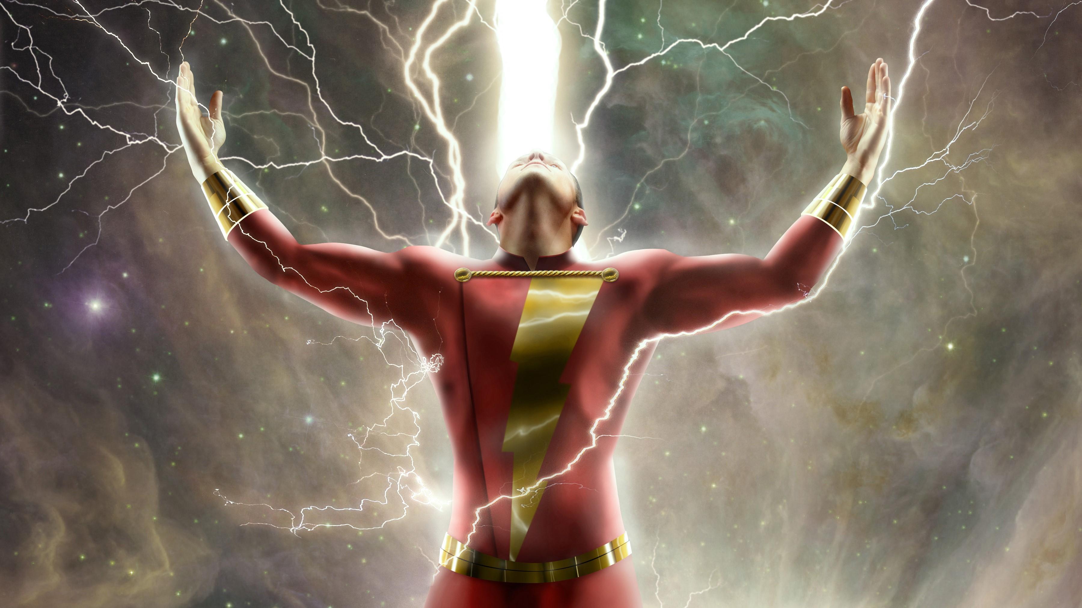 3600x2025 Wallpaper / shazam, hd, 4k, cosplay, superheroes, behance free download
