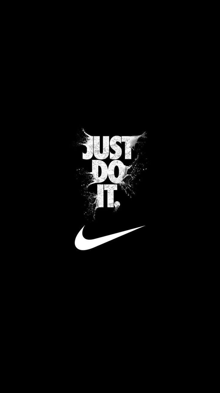 736x1314 Lockscreen Motivational Wallpaper 4k. Black Screen Wallpaper. Nike wallpaper, Graffiti wallpaper iphone, Adidas iphone wallpaper