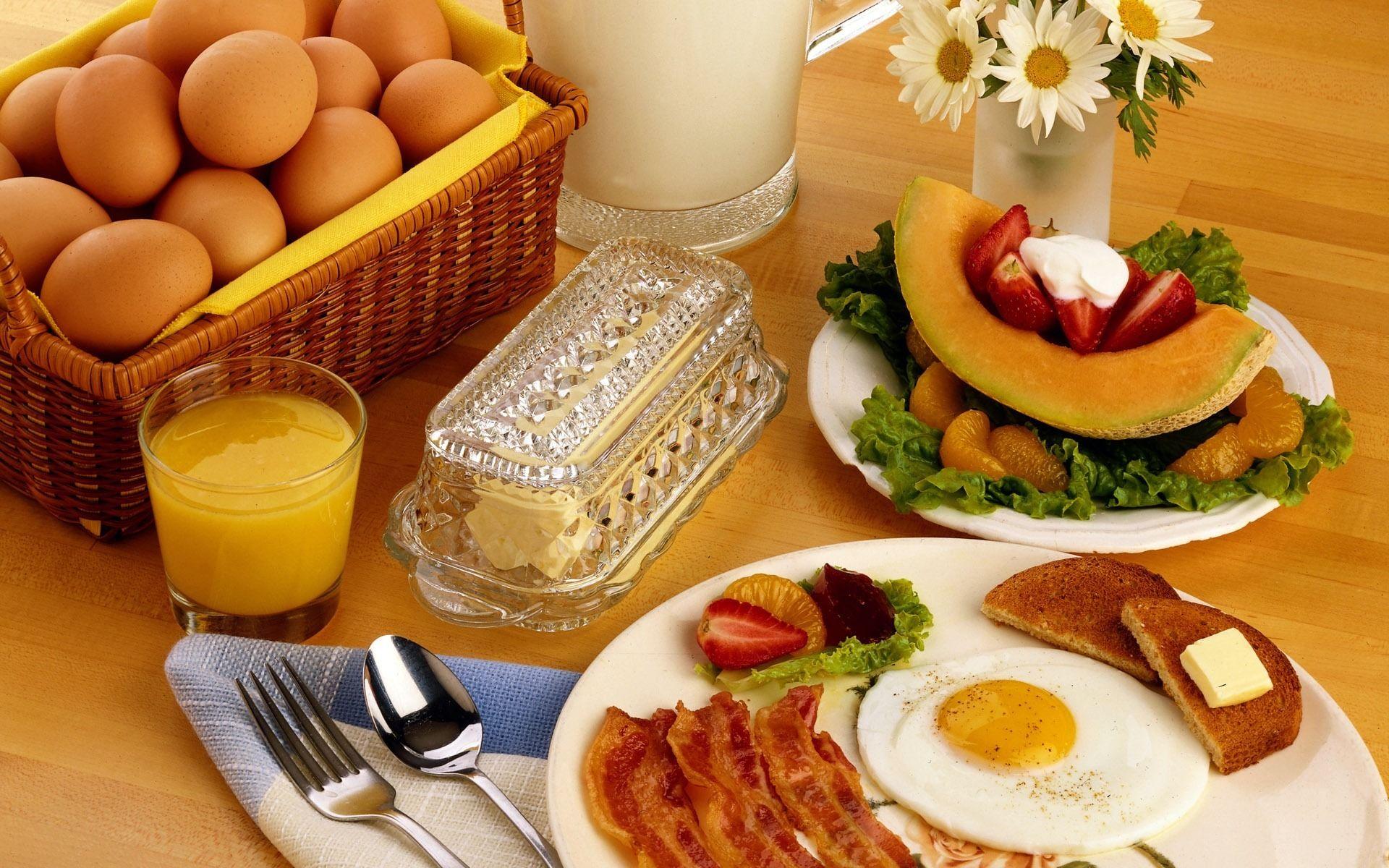 1920x1200 Breakfast Wallpaper