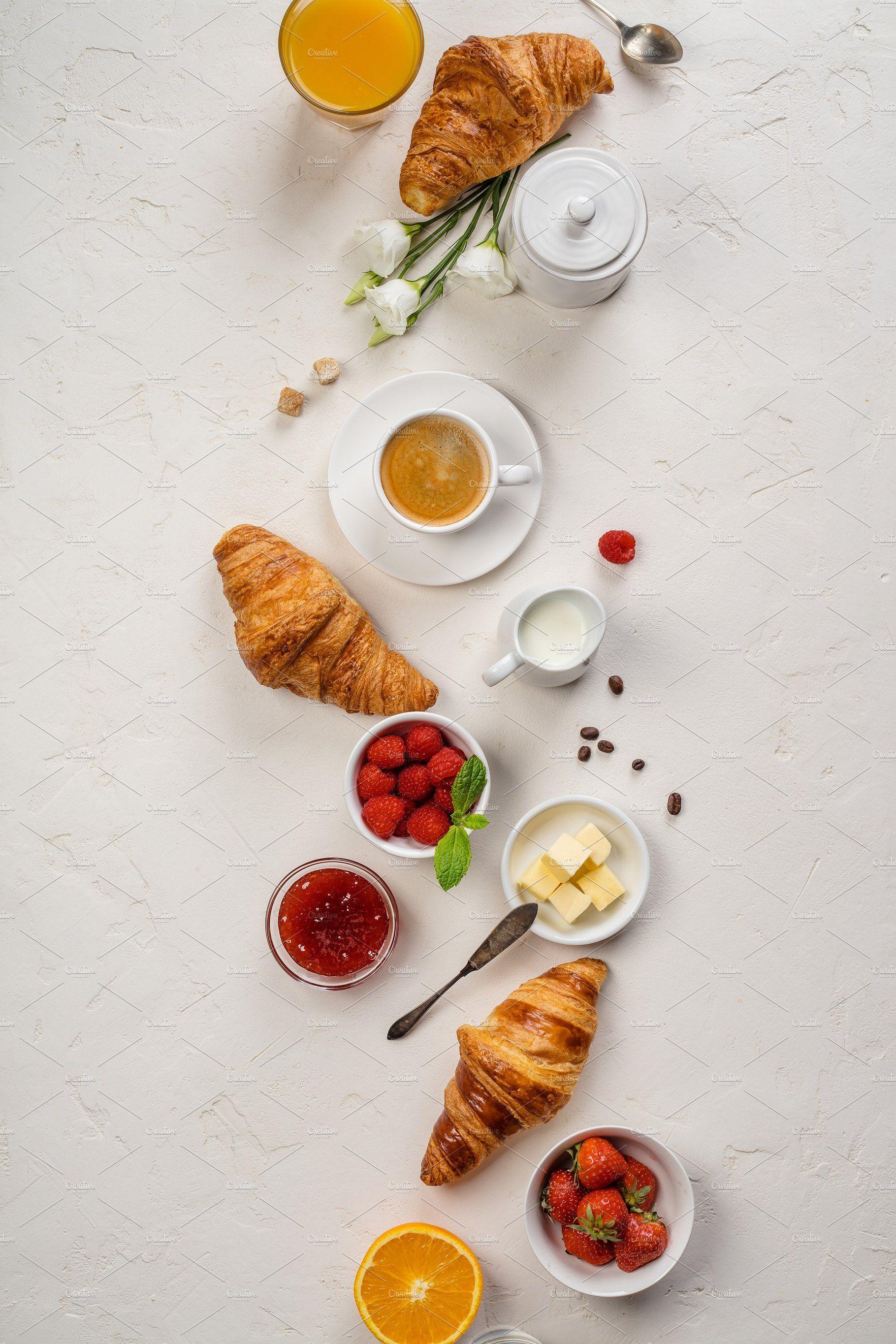 1820x2730 Continental breakfast captured from containing above and. Continental breakfast, Breakfast photography, European breakfast
