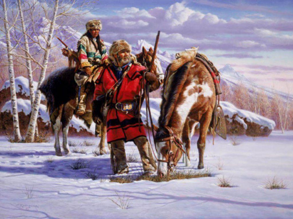 1024x768 Over time, the fur trappers and mountain men would trap most