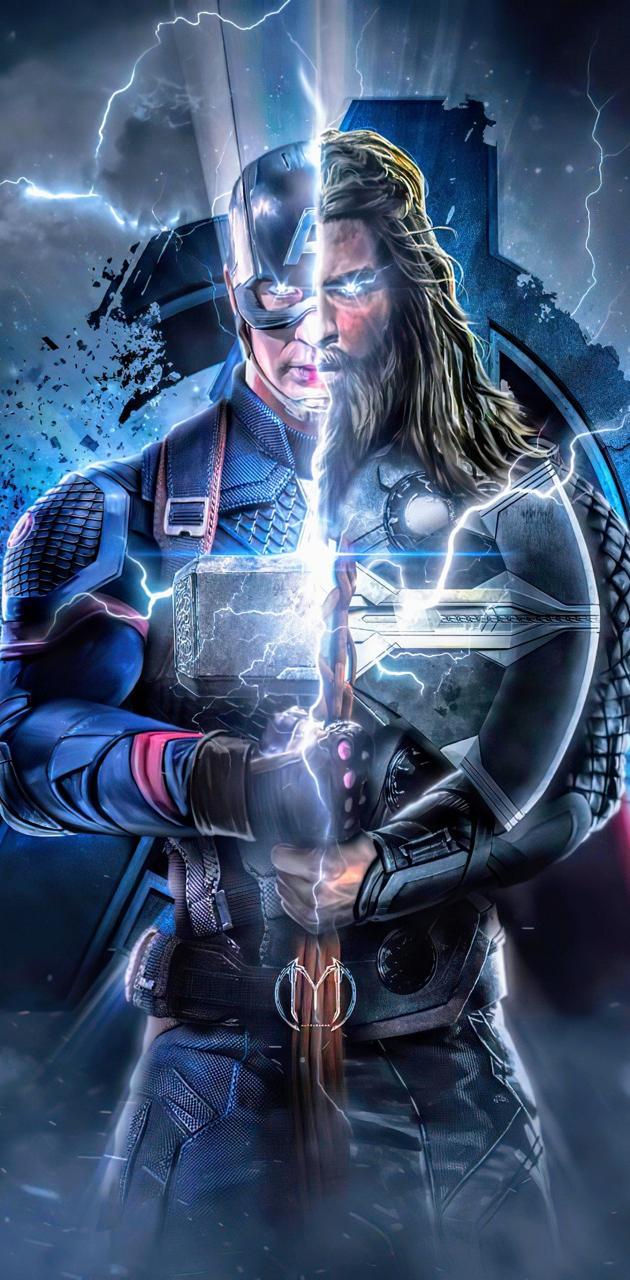 630x1280 Avengers CA Thor wallpaper