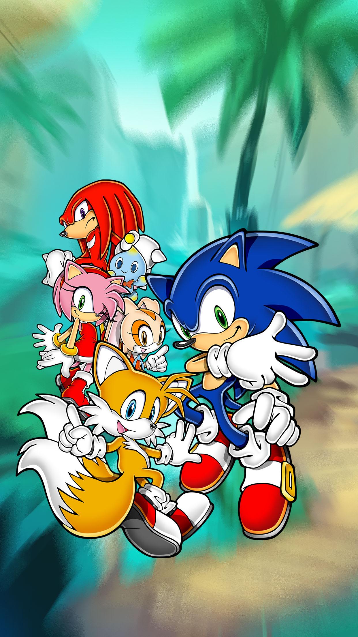 1242x2208 Sonic Team Wallpaper for iPhone Pro Max, X, 6
