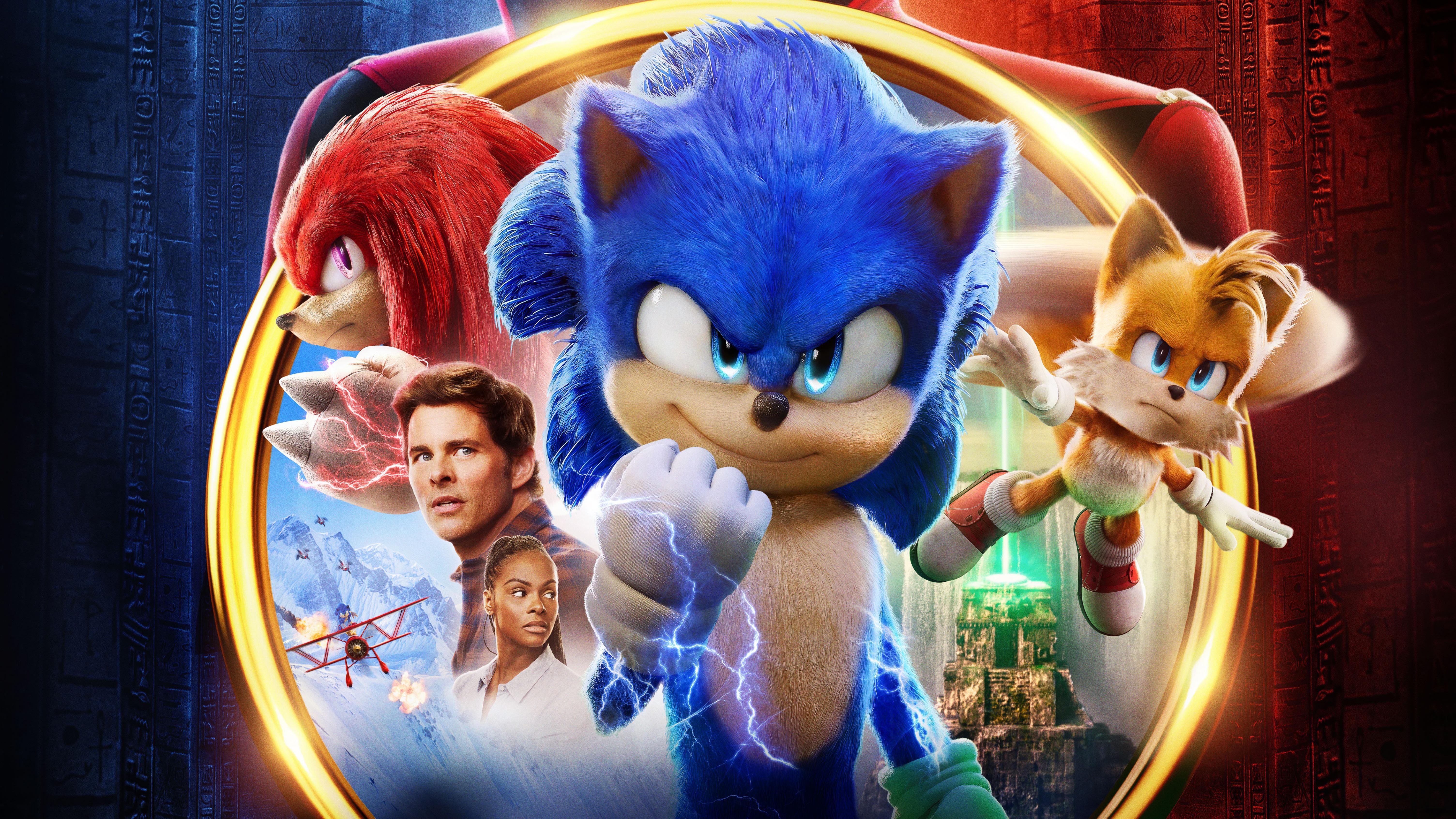 6016x3384 Sonic the Hedgehog 2 Wallpaper 4K, 2022 Movies, Jim Carrey, Movies
