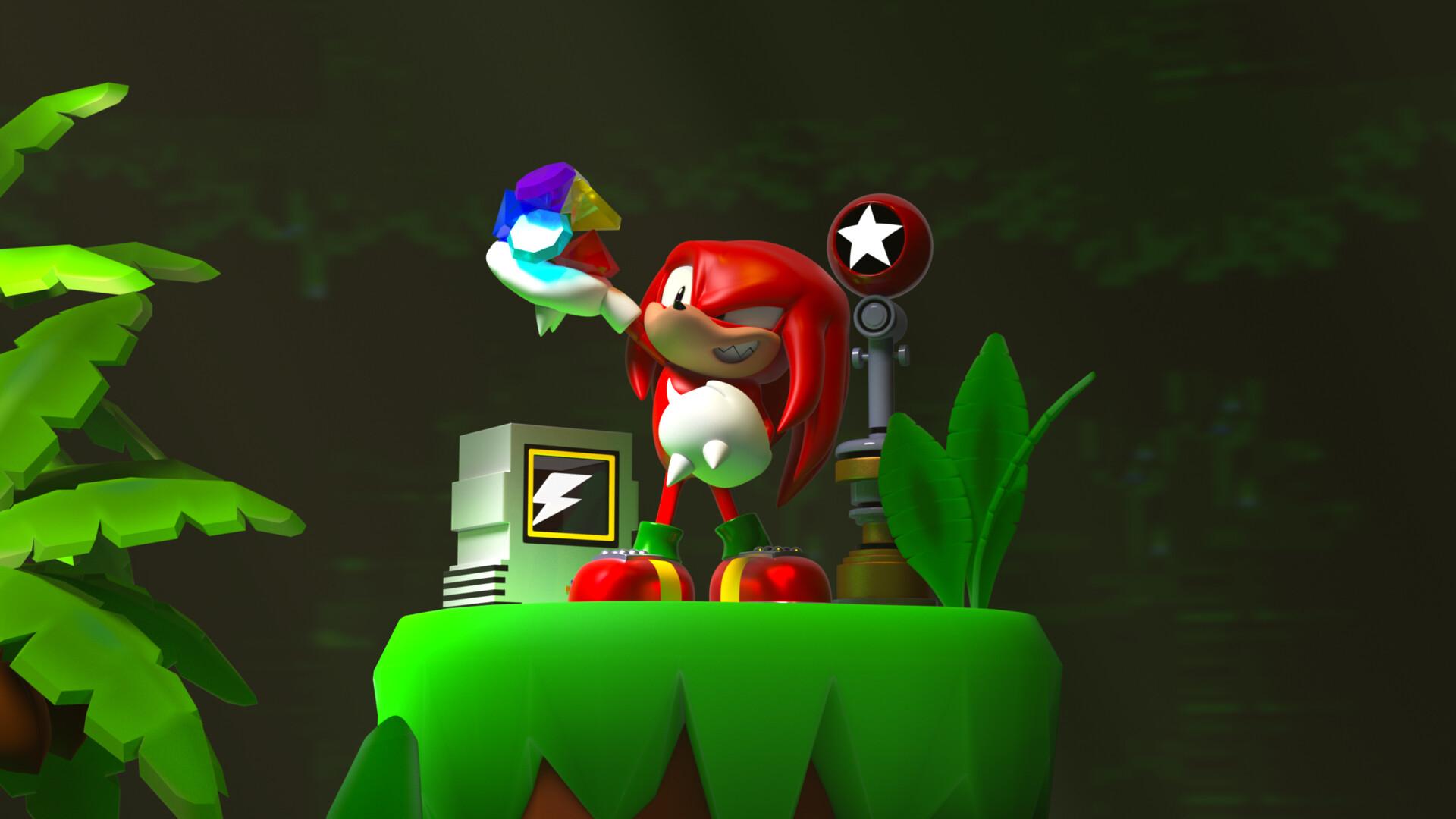 1920x1080 Sonic the Hedgehog 3 Island Zone Diorama and Badniks