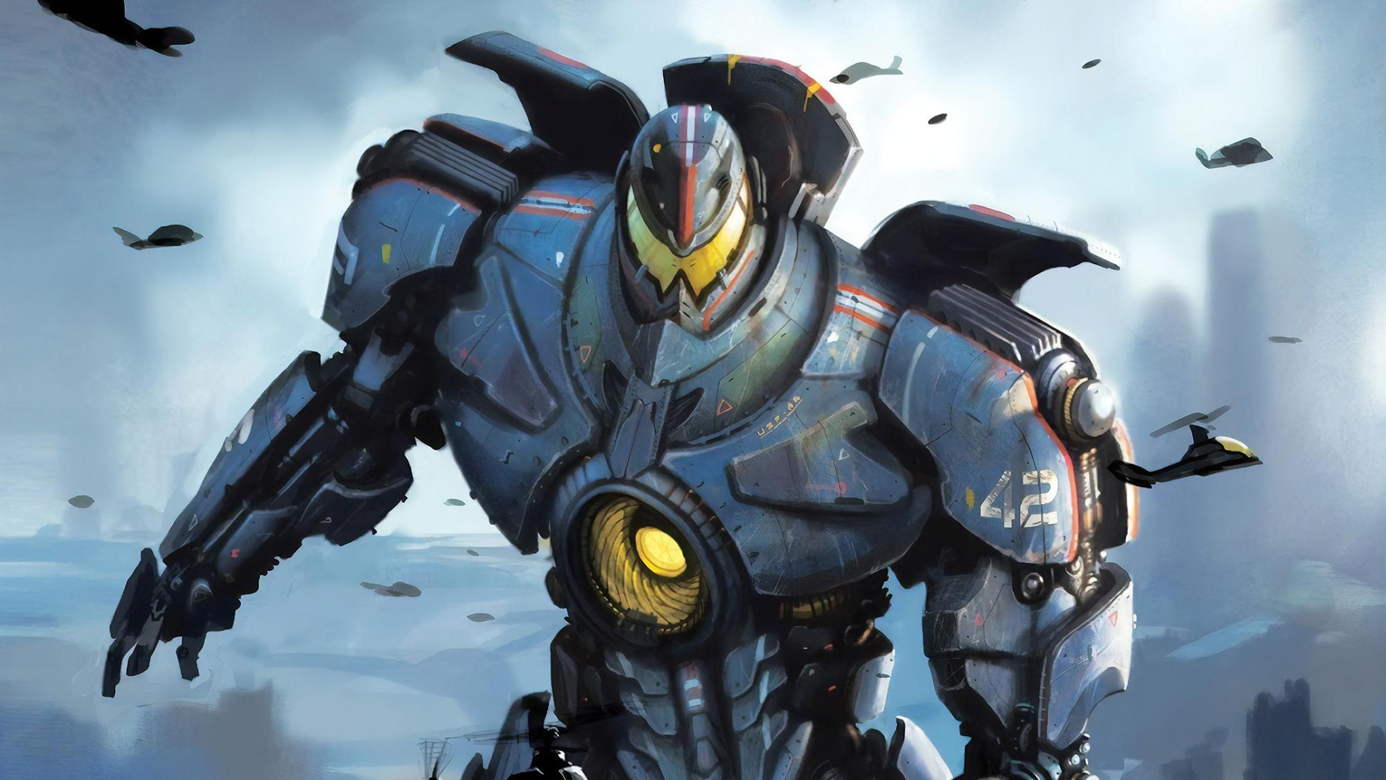 2000x1125 Giant Robot Pacific Rim, HD Games, 4k Wallpaper, Image, Background, Photo and Picture