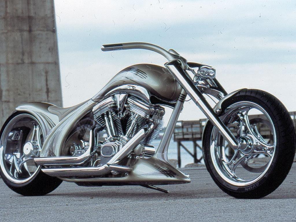 1024x768 Chopper Motorcycle Wallpaper