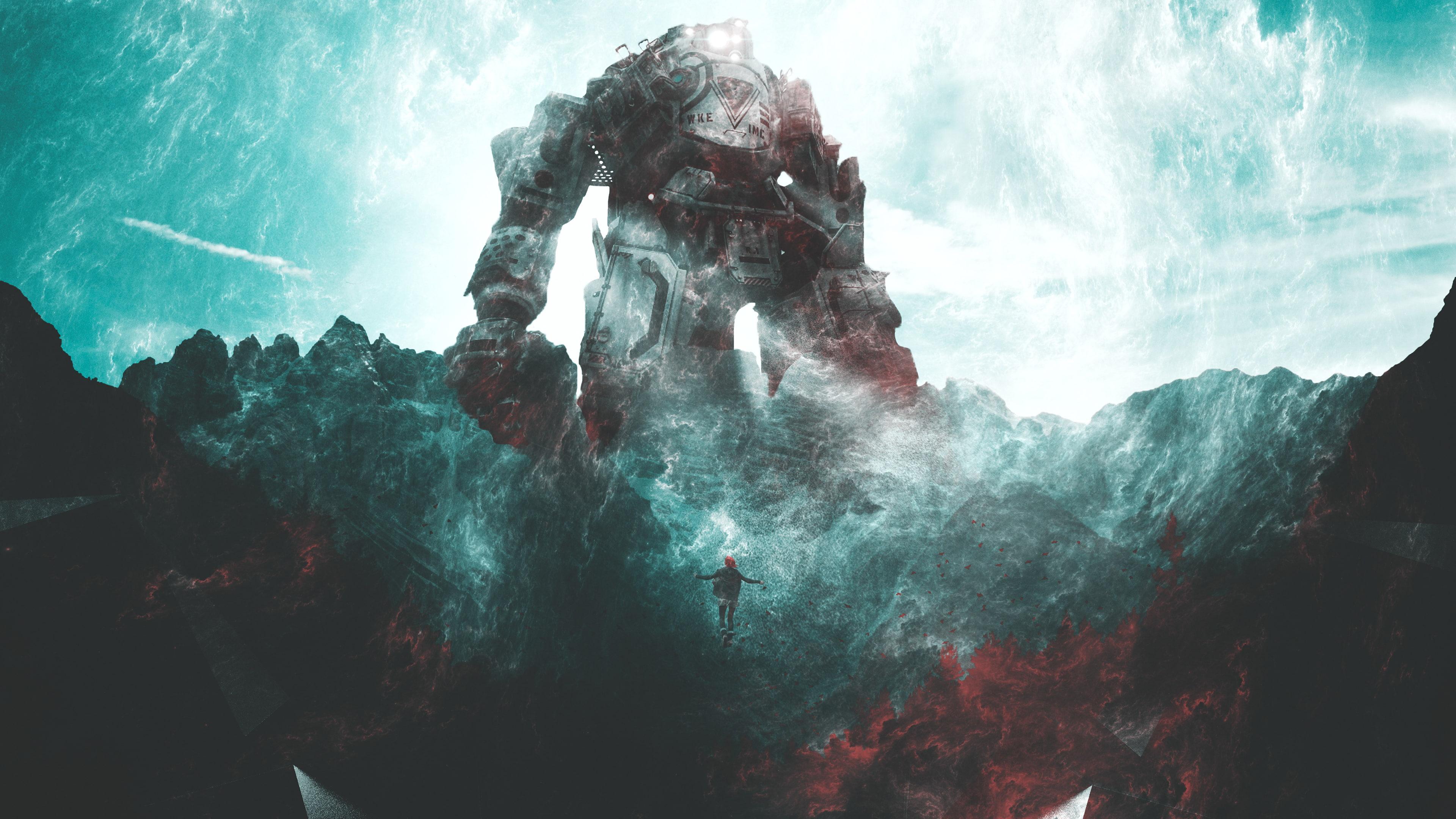 3840x2160 giant Robot 1080P, 2k, 4k Full HD Wallpaper, Background Free Download